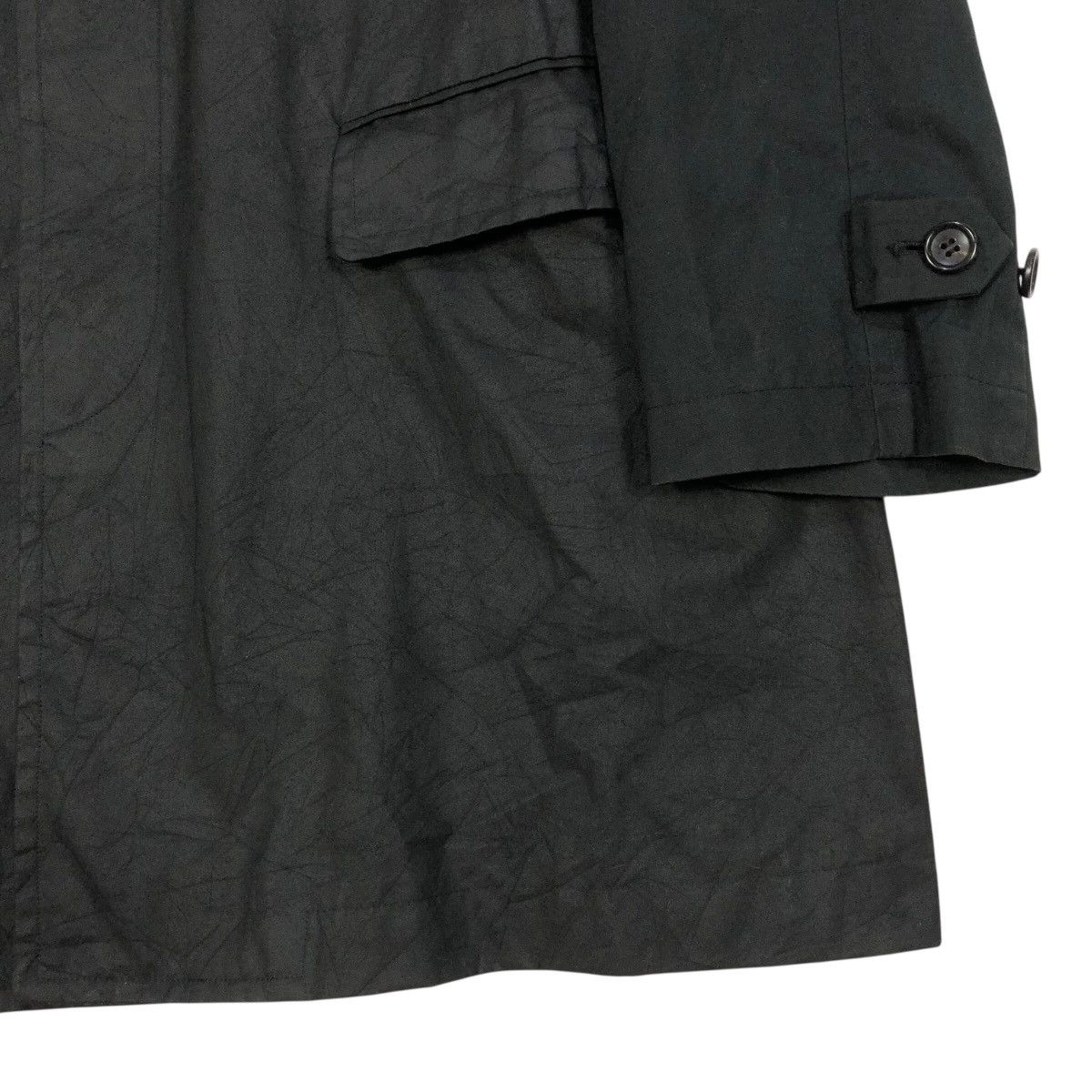 Comme des Garcons Homme Vintage Comme Des Garcons Homme 1993 S/S Waxed Car Coat Size US M / EU 48-50 / 2 - 5 Thumbnail