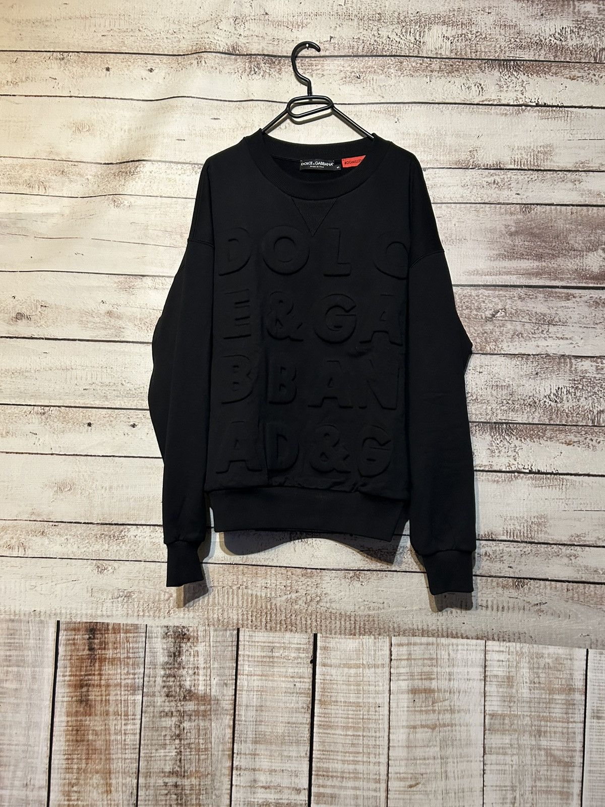 image of Dolce Gabbana Sweatshirt in Black, Men's (Size Small)