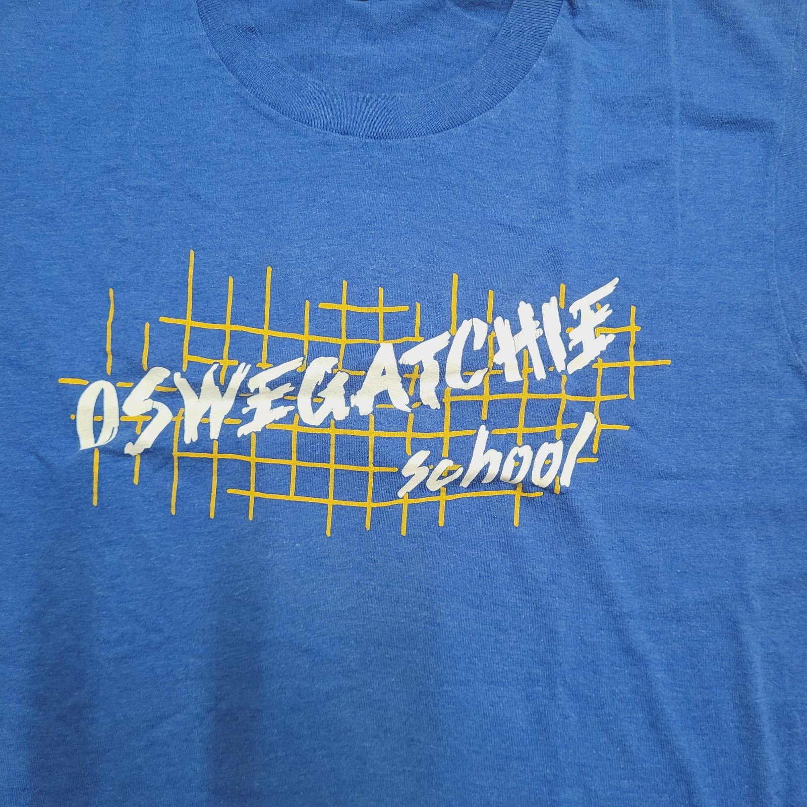 Vintage Oswegatchie School T Shirt VTG 80s Single Stitch Small USA Size US S / EU 44-46 / 1 - 2 Thumbnail