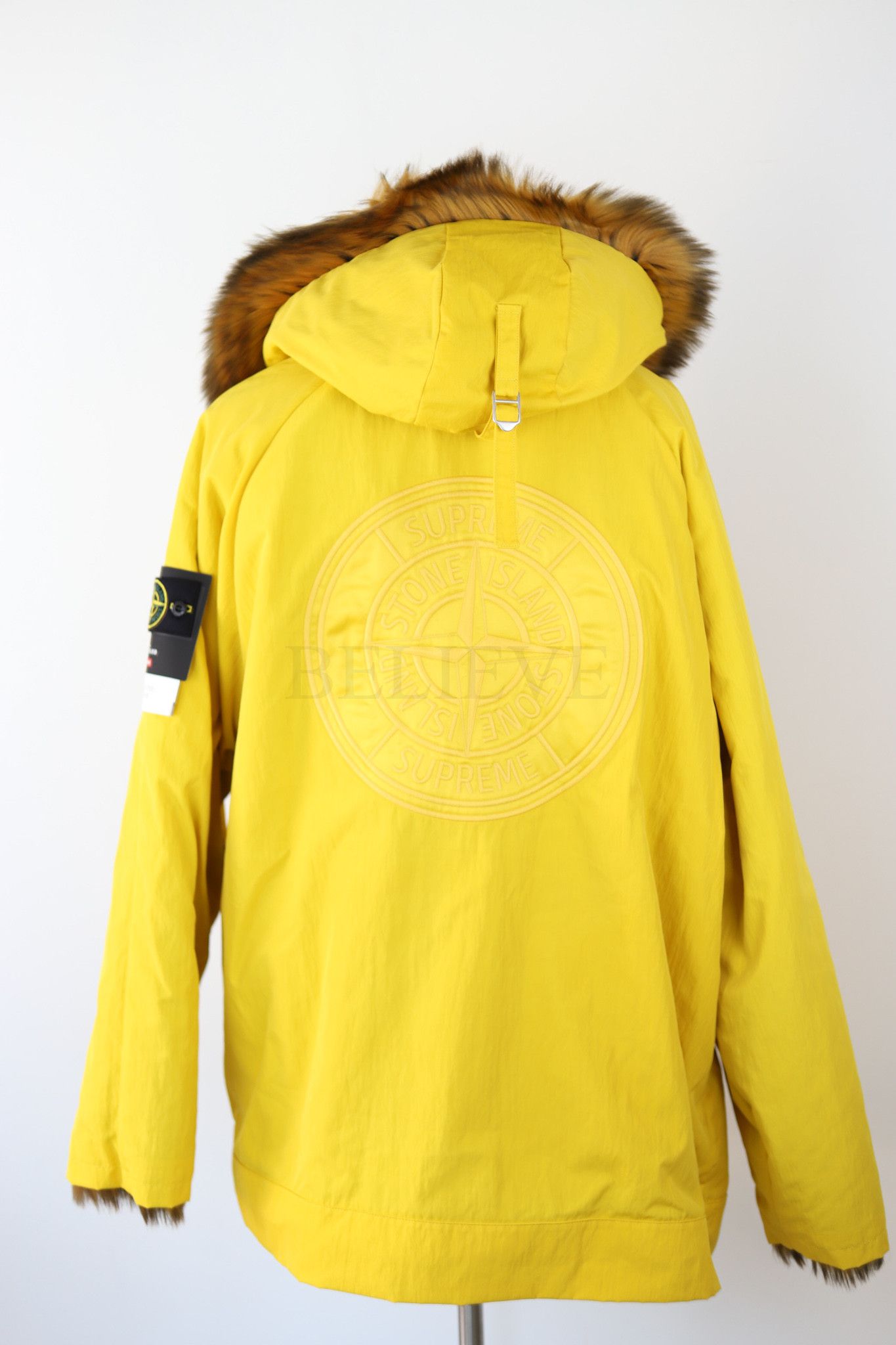Stone Island STONE ISLAND X SUPREME JACKET FUR DOUBLSIDED RARE YELLOW 368 Size US XL / EU 56 / 4 - 5 Thumbnail