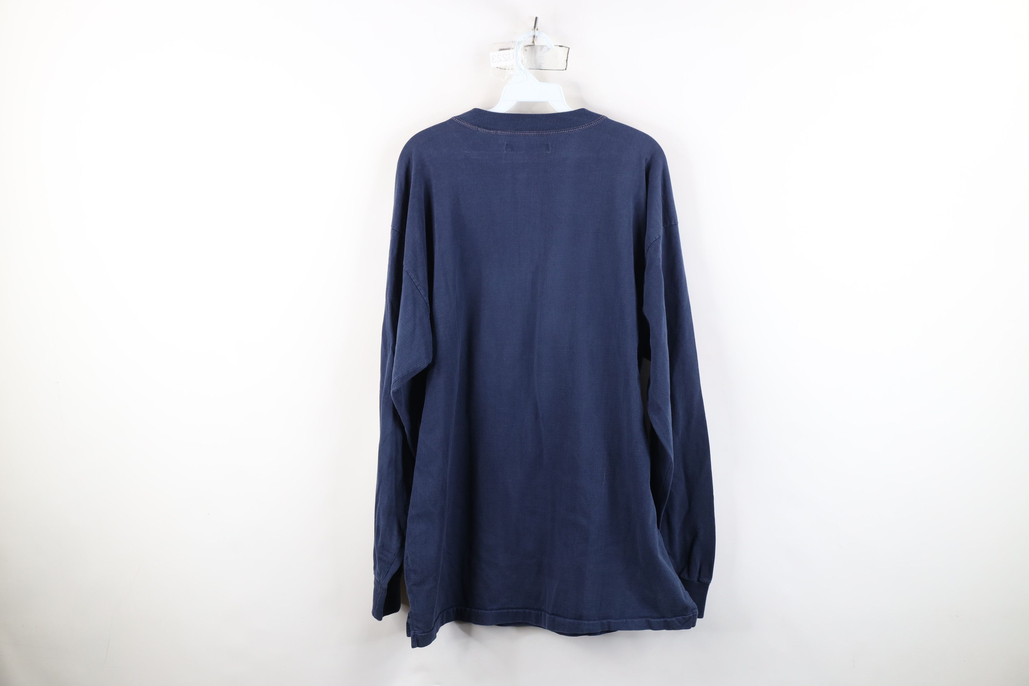 Vintage Vintage 90s Streetwear Cotton Long Sleeve Henley T-Shirt Size US XL / EU 56 / 4 - 11 Thumbnail