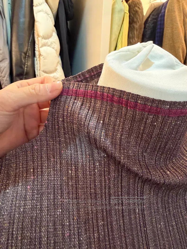 Issey Miyake Issey Miyake Brown Long Sleeve Size L / US 10 / IT 46 - 2 Thumbnail