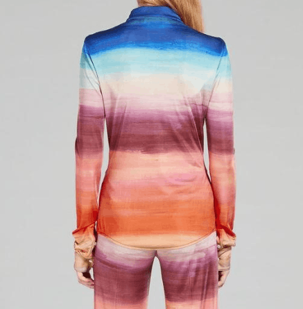 Marni o1srvl11e0624 Shirt in Multicolor Size M / US 6-8 / IT 42-44 - 4 Thumbnail