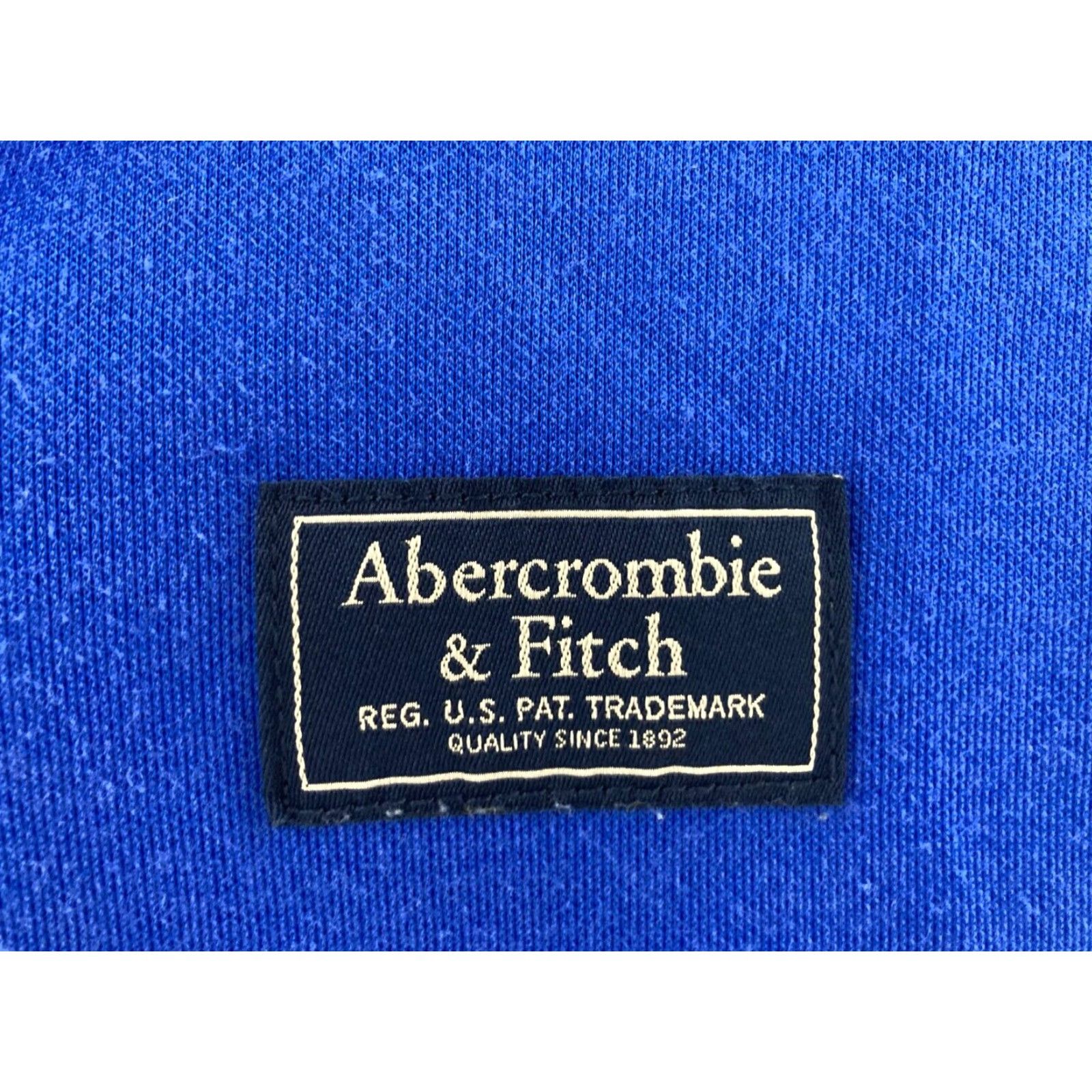 Abercrombie & Fitch Abercrombie & Fitch Jacket Mens Large Blue Full Zip Bomber Fleece Pockets Zip Size US L / EU 52-54 / 3 - 3 Thumbnail