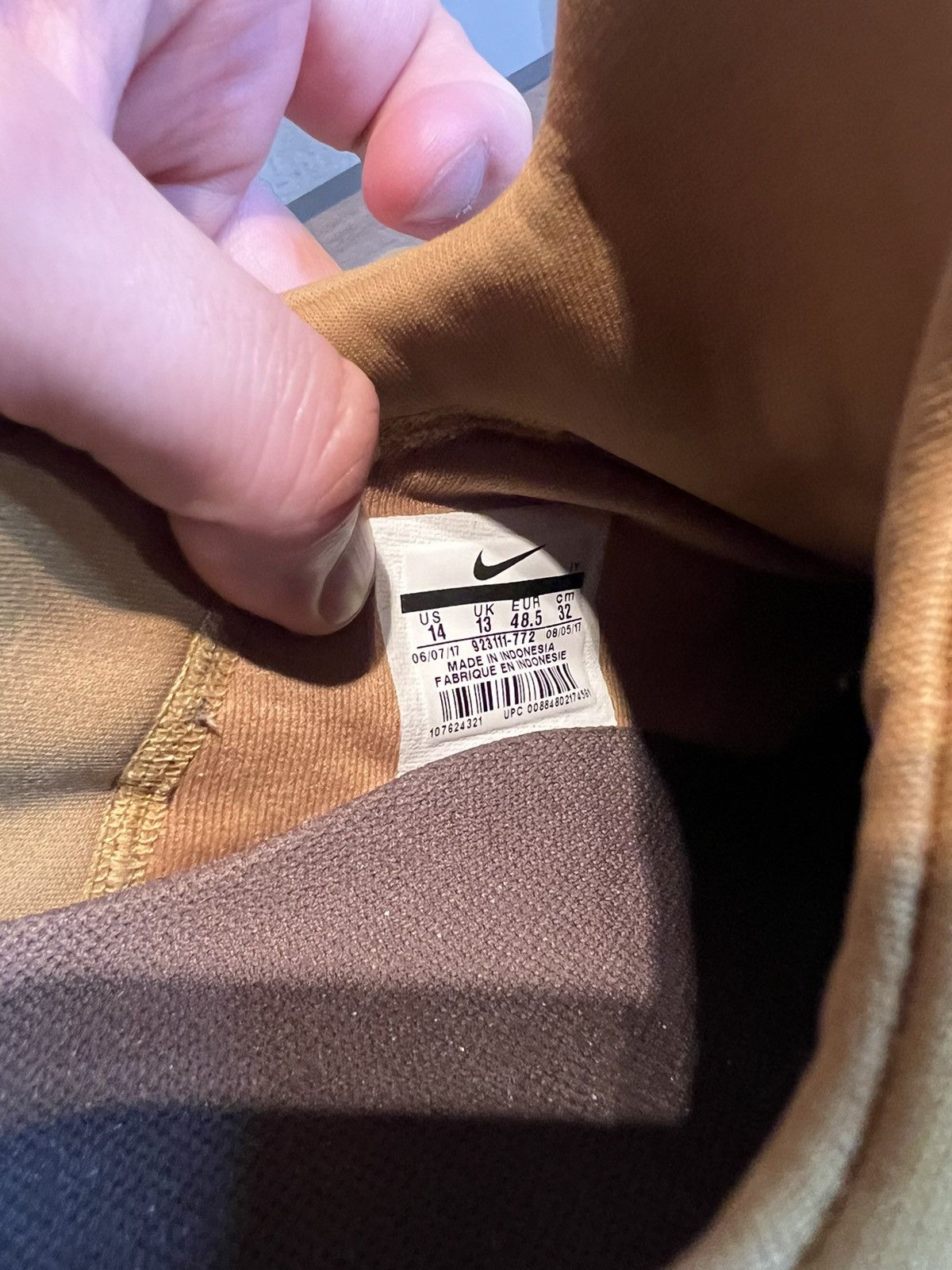 Nike Nike SB Air Max Bruin Vapor men’s size 14 wheat Suede Shoes Size US 14 / EU 47 - 8 Thumbnail