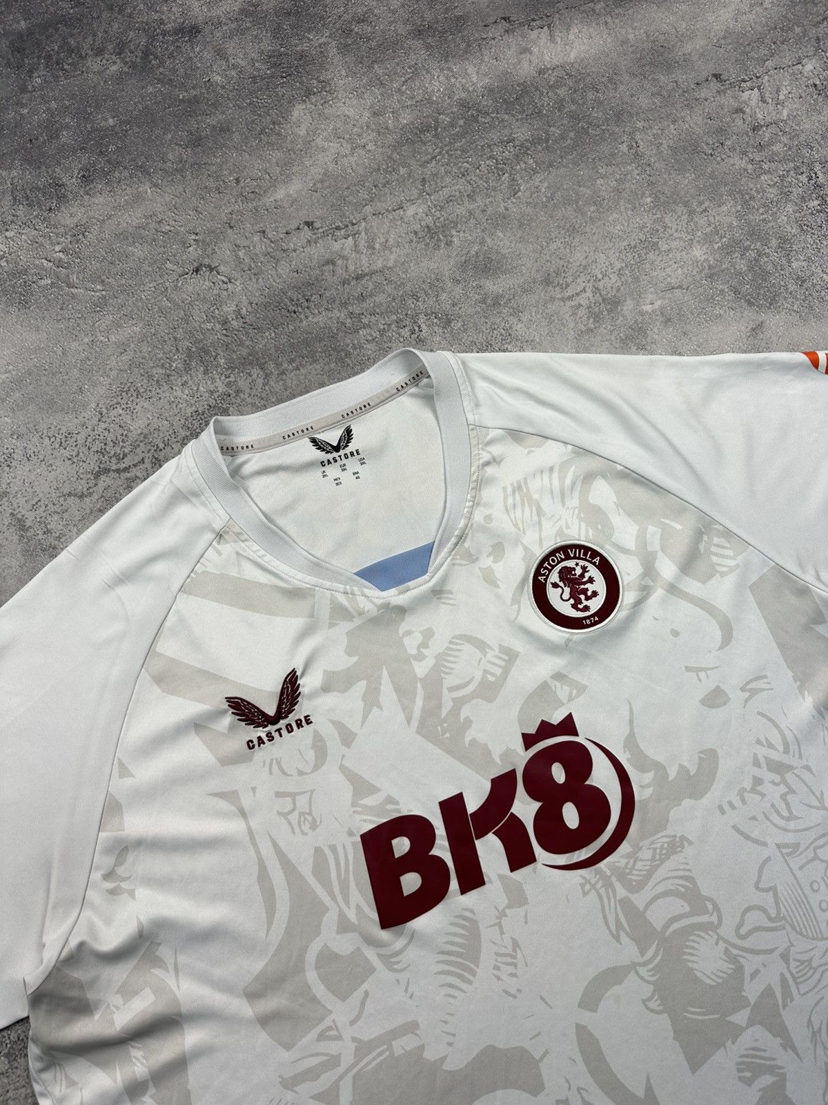 Castore Aston Villa 2023/2024 Castore Football Soccer Jersey Shirt Size US XXL / EU 58 / 5 - 7 Thumbnail