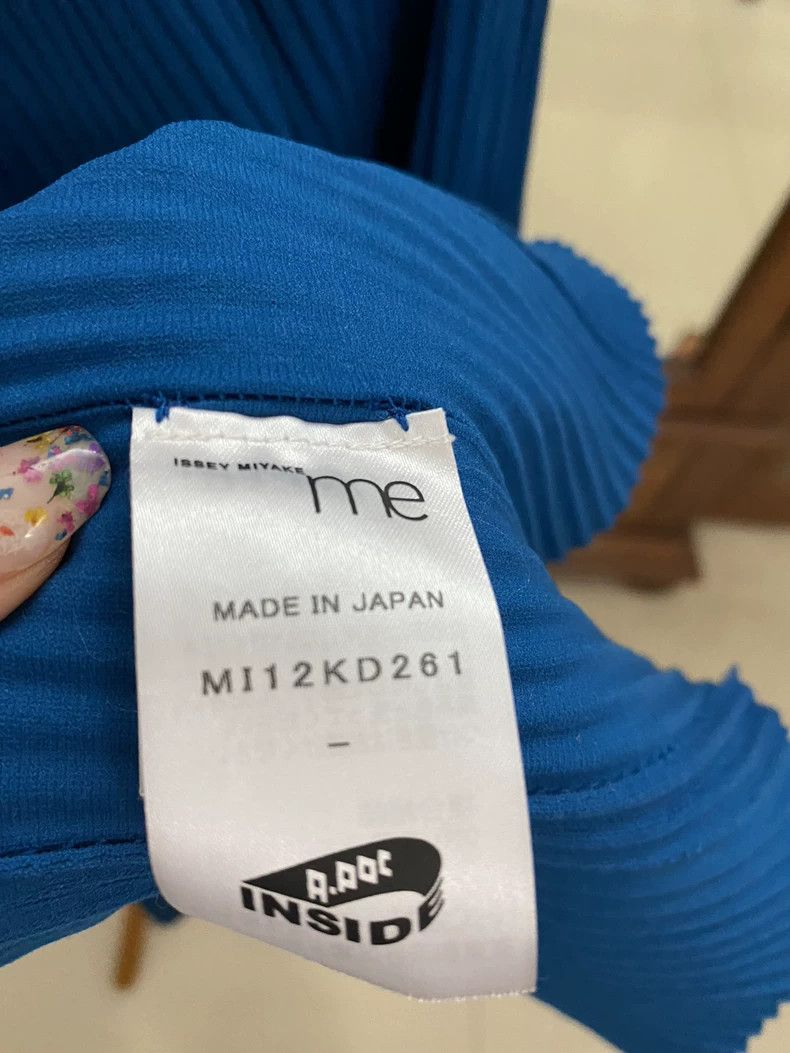 Issey Miyake Issey Miyake size:one size Blue long-sleeved shirt coat Size S / US 4 / IT 40 - 5 Thumbnail