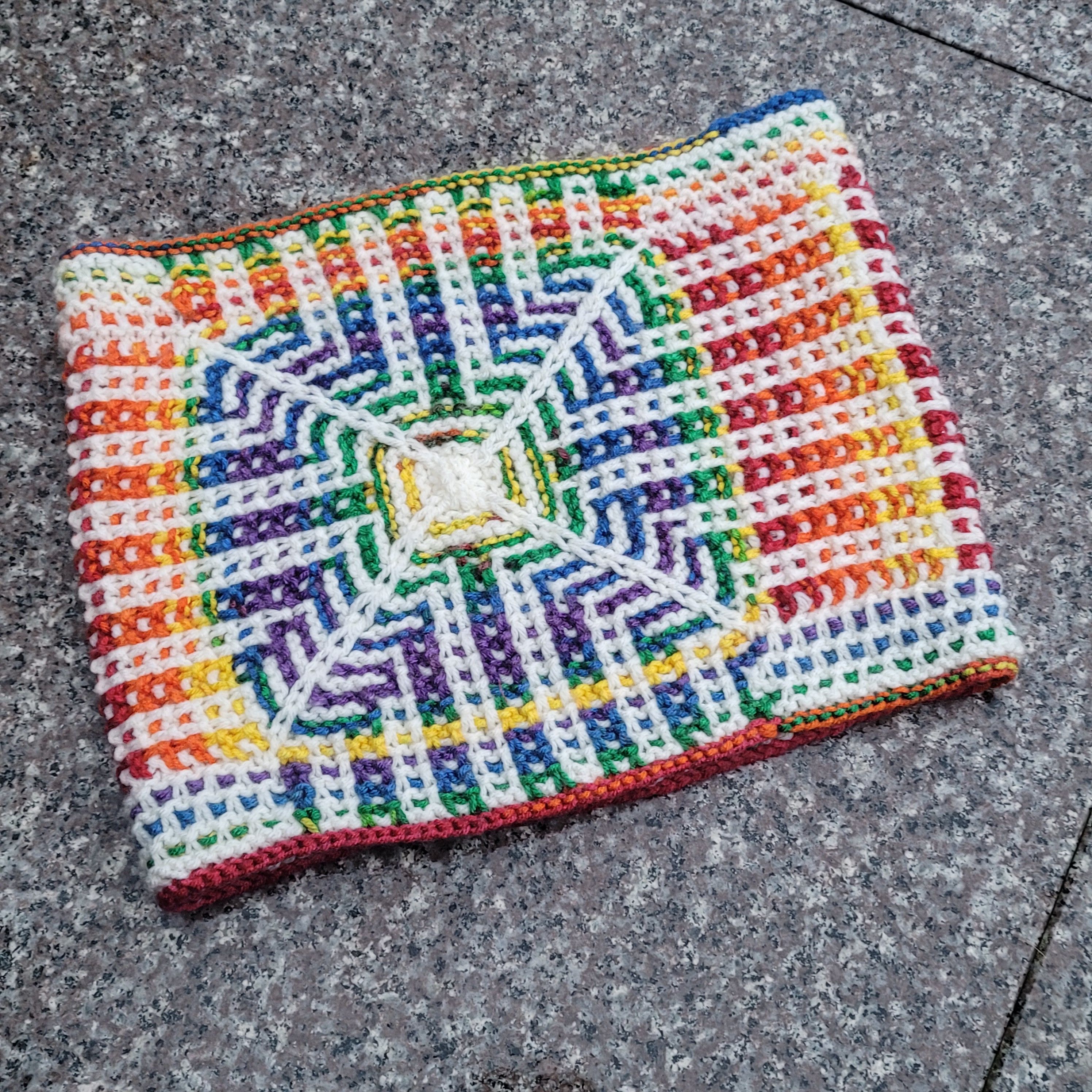 Other Hand-made boho neck warmer scarf Size ONE SIZE - 3 Thumbnail