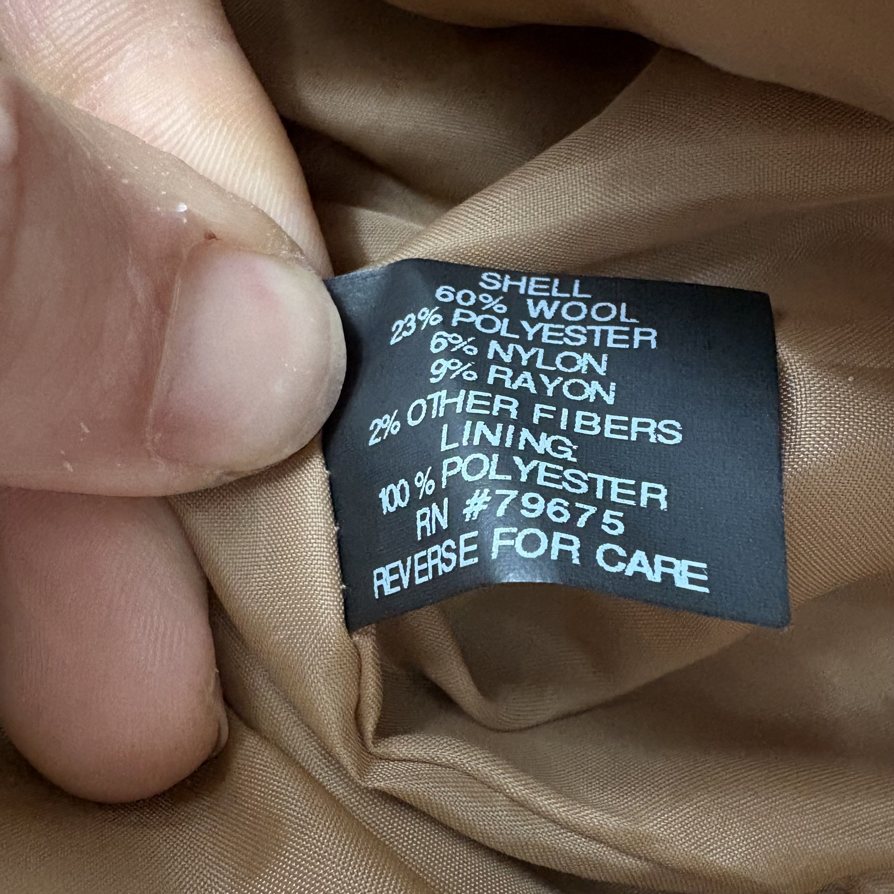 Michael Kors Michael Kors Wool Blend Zip Up Coat Camel Small Size S / US 4 / IT 40 - 7 Thumbnail