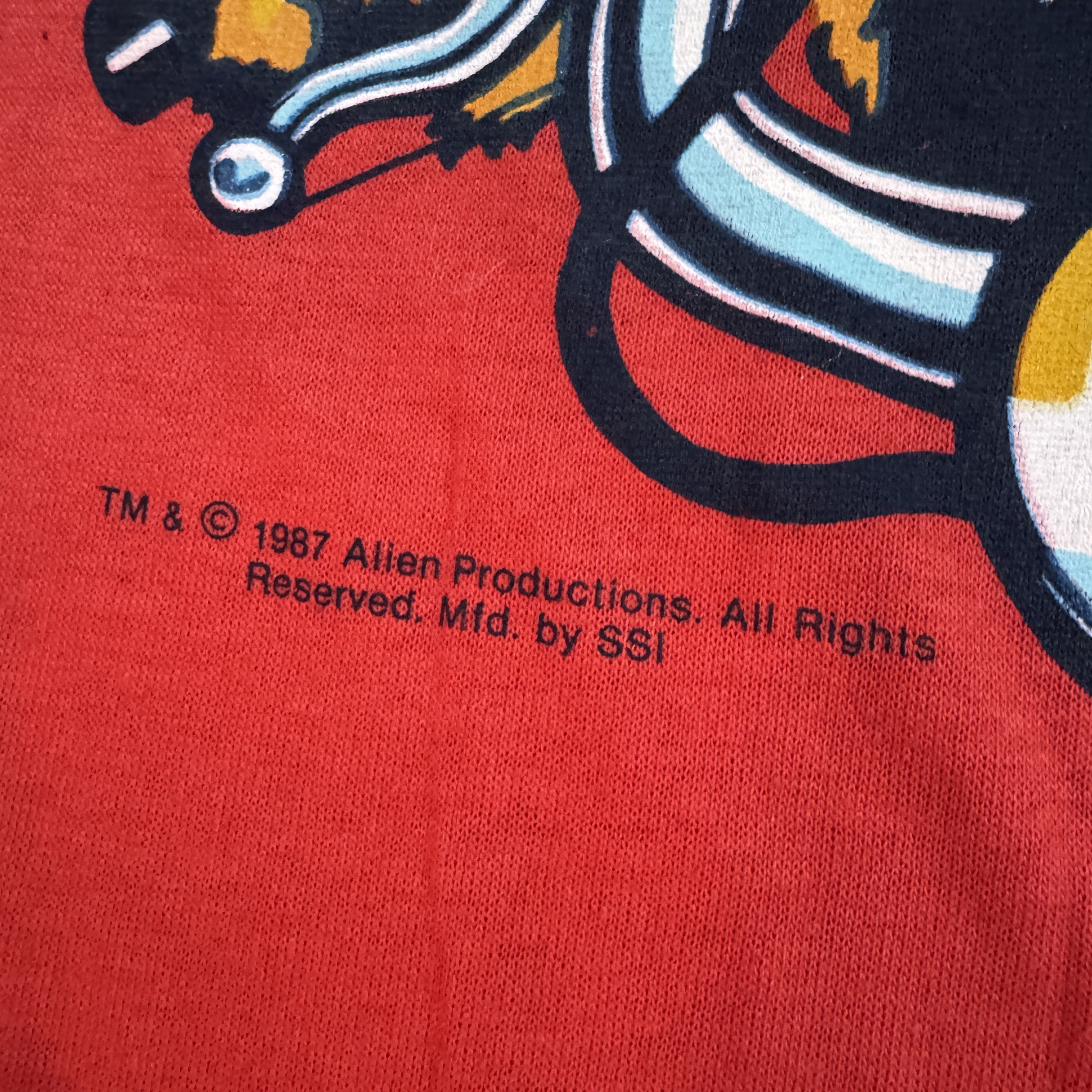 Vintage 1987 Vintage ALF TV/MOVIE Promo Motorcycle Biker Tee Size US S / EU 44-46 / 1 - 3 Thumbnail