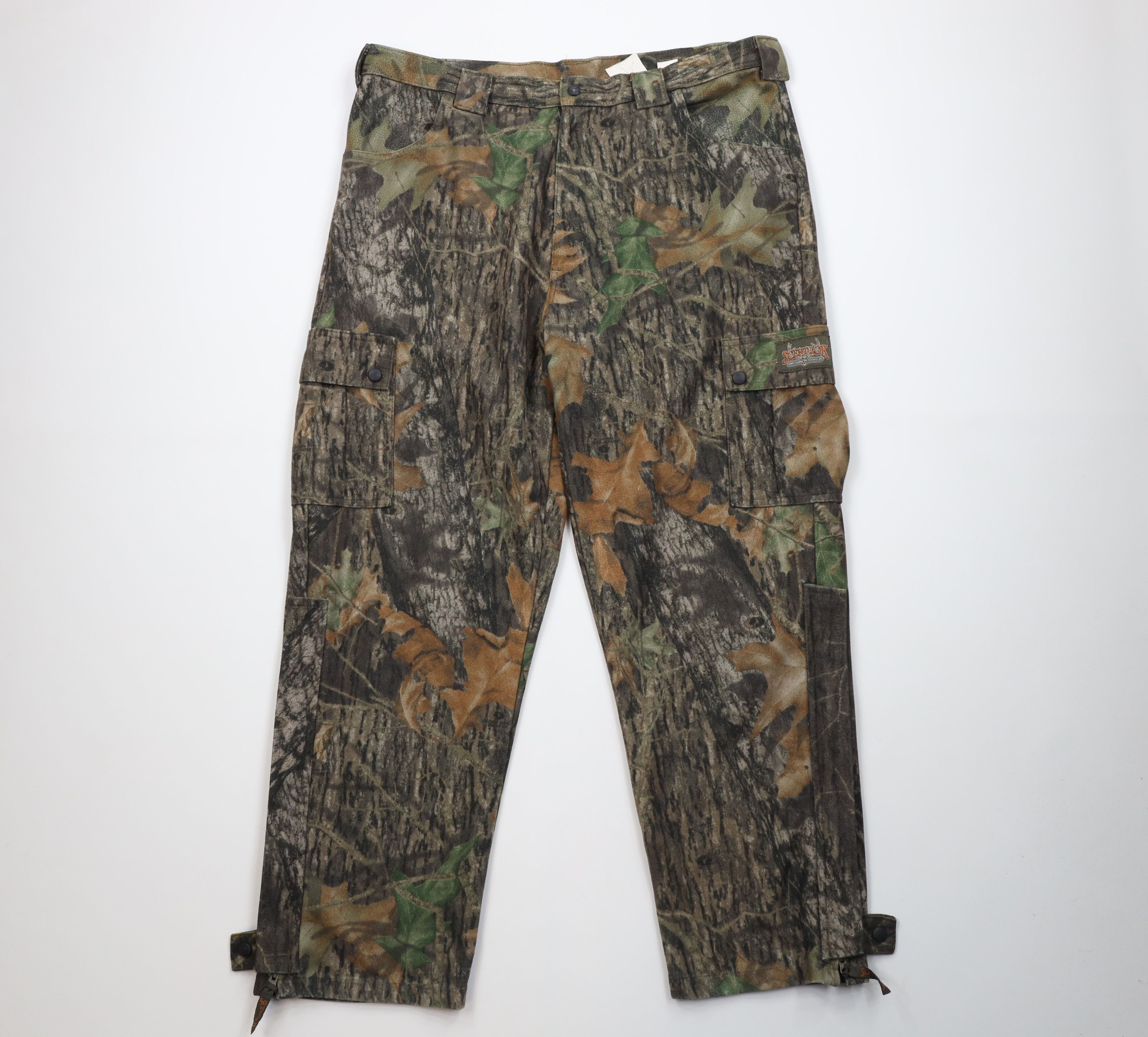 Vintage Vintage Streetwear Chamois Mossy Oak Camouflage Cargo Pants Size US 38 / EU 54 - 1 Thumbnail