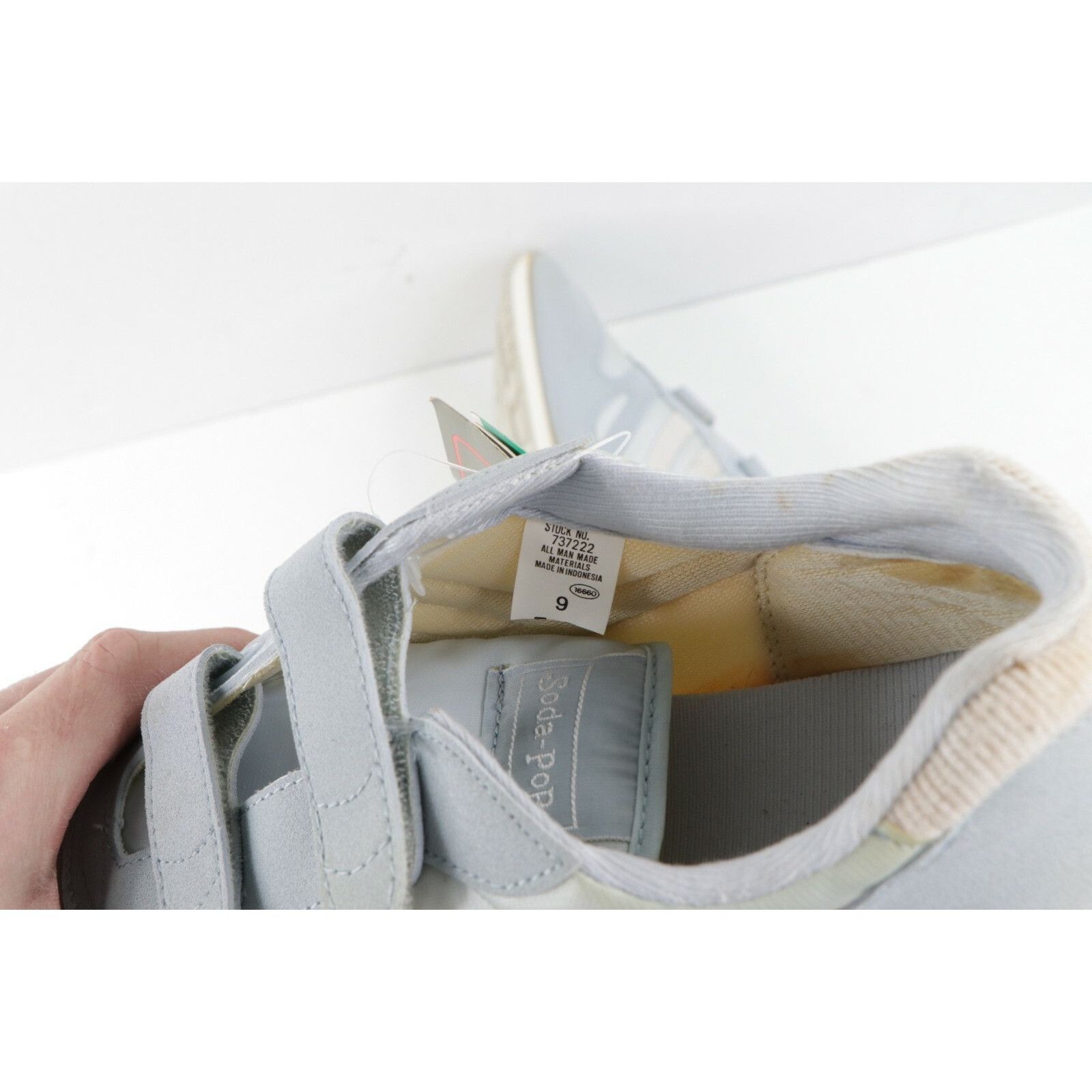 Vintage Deadstock Vintage 70s Streetwear Nylon Suede Running Shoes Size US 9 / IT 39 - 8 Thumbnail