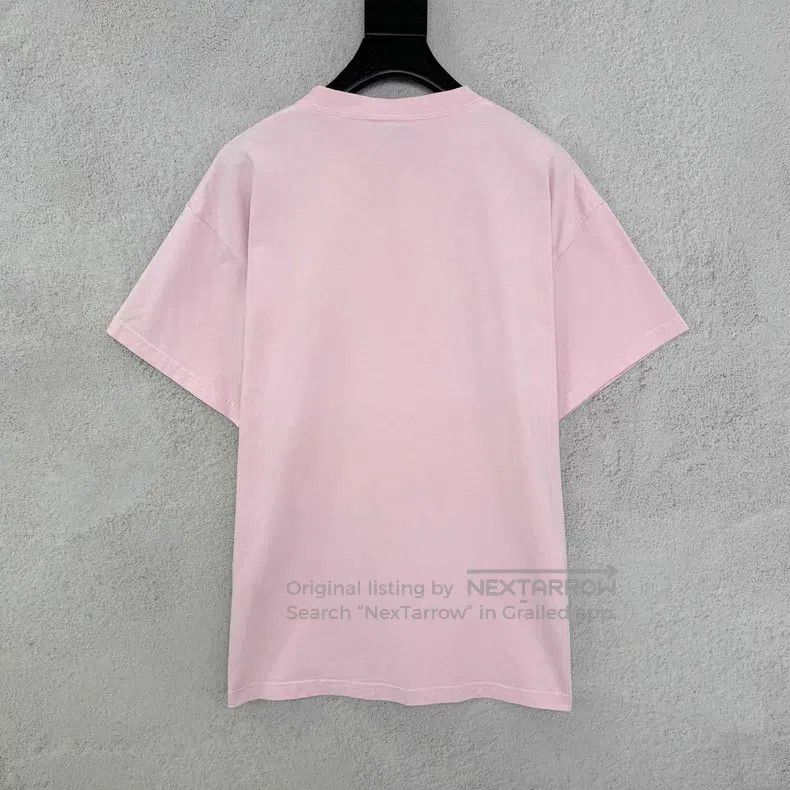 Balenciaga Balenciaga Loose Fit Solid Letter Wheat Ear Printed Round Size US M / EU 48-50 / 2 - 2 Thumbnail