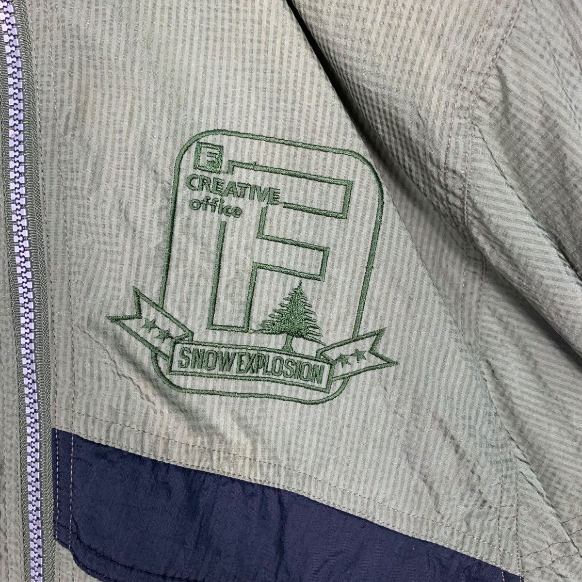 Japanese Brand CREATIVE OFFICE Snow Explosion Full Zip Coverall #2815-C127 Size US 32 / EU 48 - 5 Thumbnail