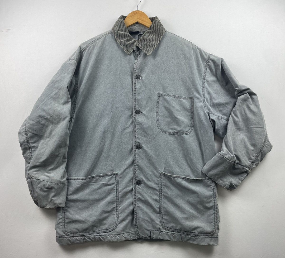 Gramicci Vintage 90s Gramicci Made in USA Sherpa Lined Chore Coat Size US M / EU 48-50 / 2 - 1 Thumbnail
