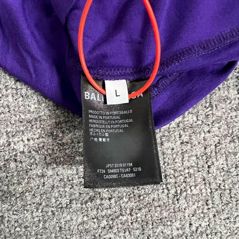 Balenciaga Balenciaga Crown wheat ear short sleeve T-shirt Size US L / EU 52-54 / 3 - 6 Thumbnail