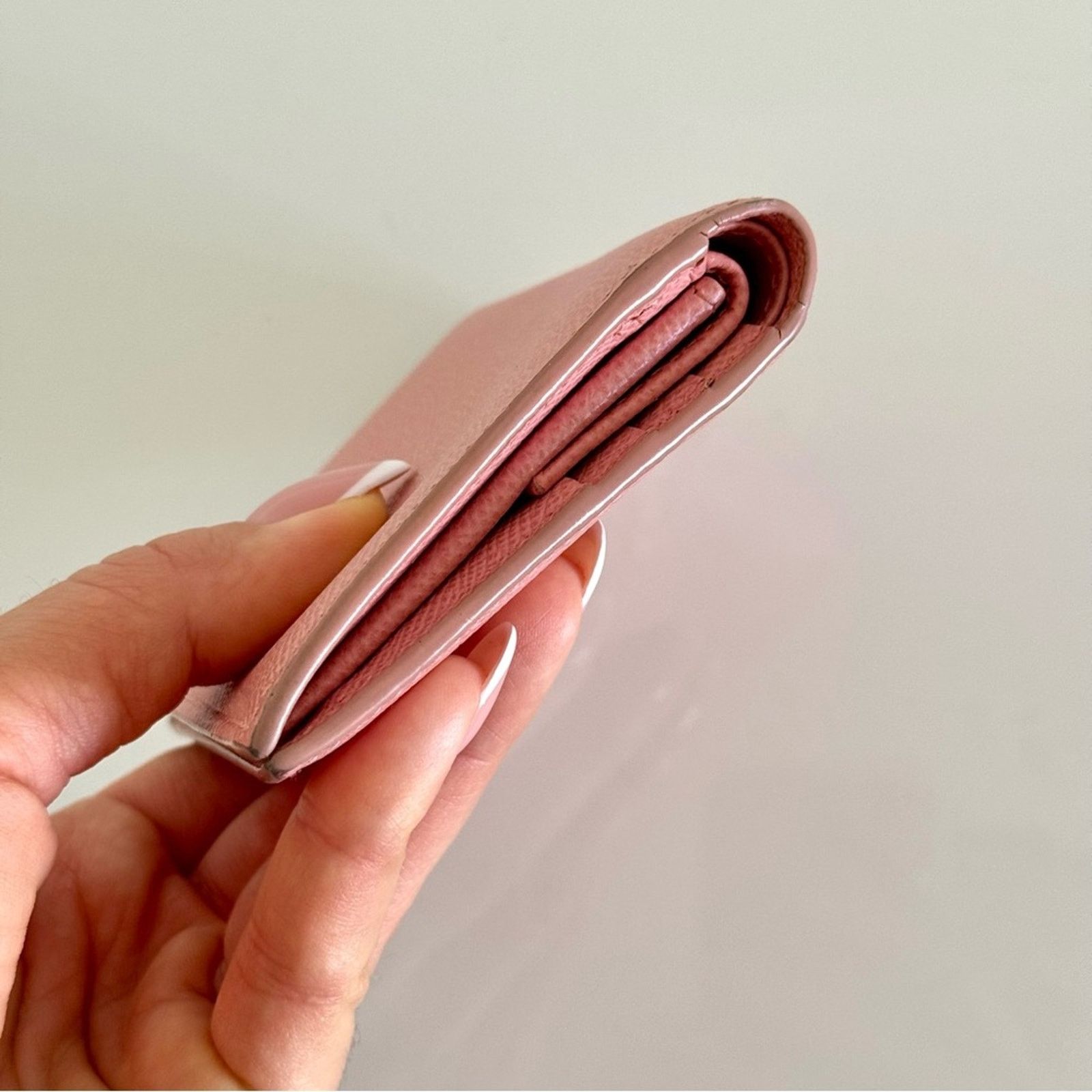 Salvatore Ferragamo Salvatore Ferragamo Pink Wallet with Gold Hardware Authentic Size ONE SIZE - 2 Thumbnail