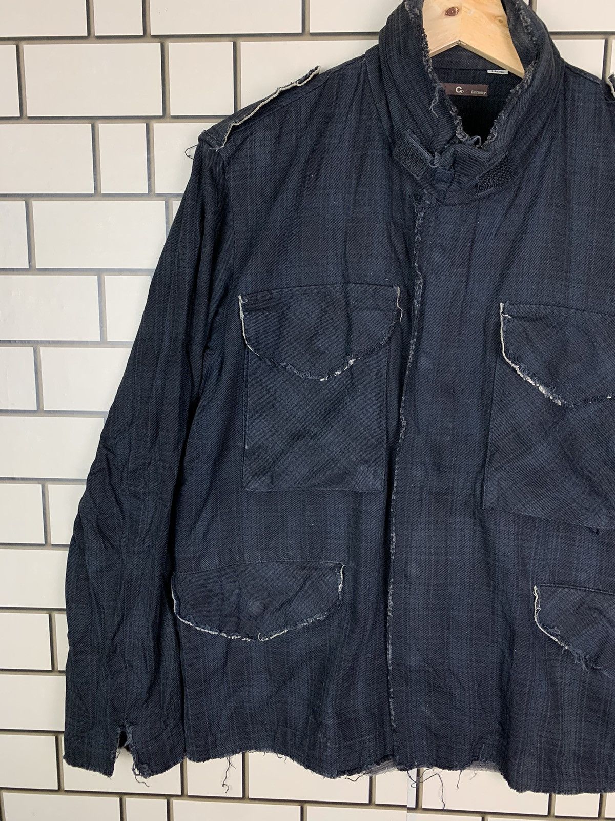 Japanese Brand × Vintage Vintage Japanese Brand CP Decency Distressed Jacket Size US L / EU 52-54 / 3 - 4 Thumbnail