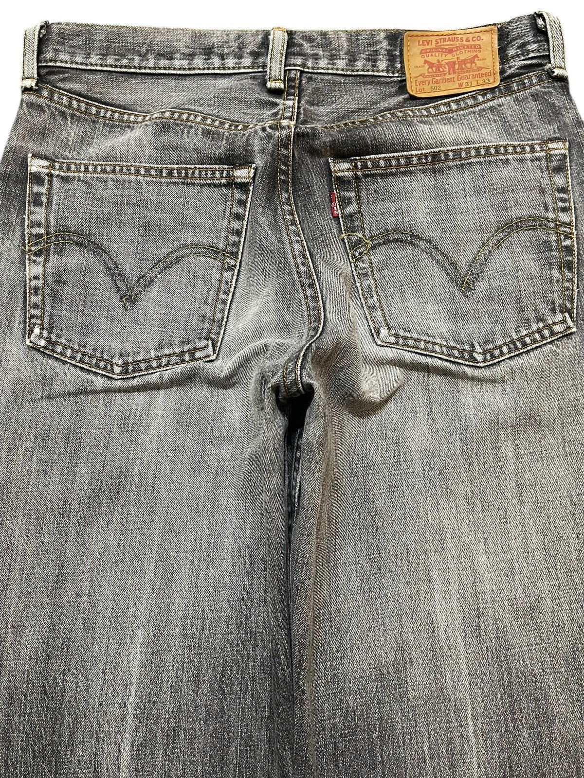 Levi's Vintage 90s Levis 502 Faded Wash Style Baggy Jeans Size US 30 / EU 46 - 5 Thumbnail