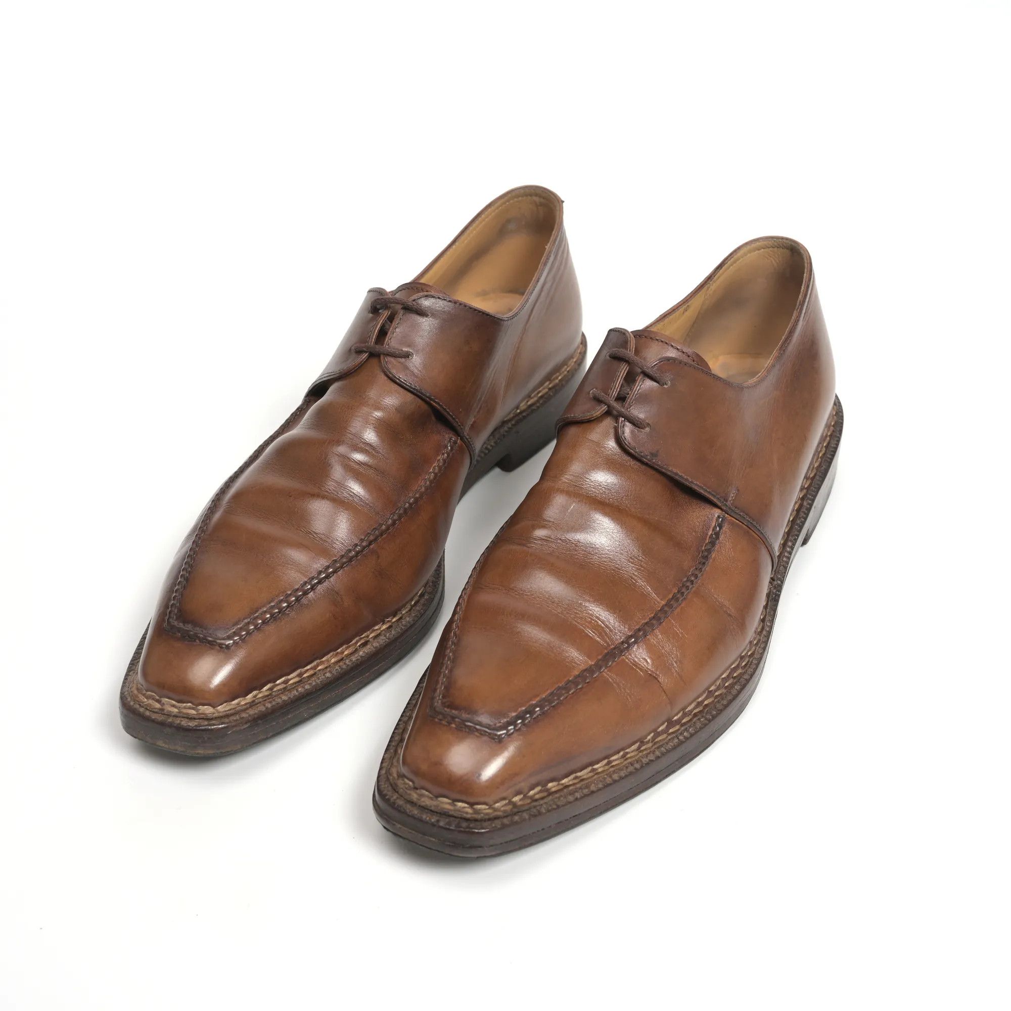 Berluti BERLUTI Norwegian welt apron front derby (10.5 UK) Size US 11 / EU 44 - 2 Thumbnail