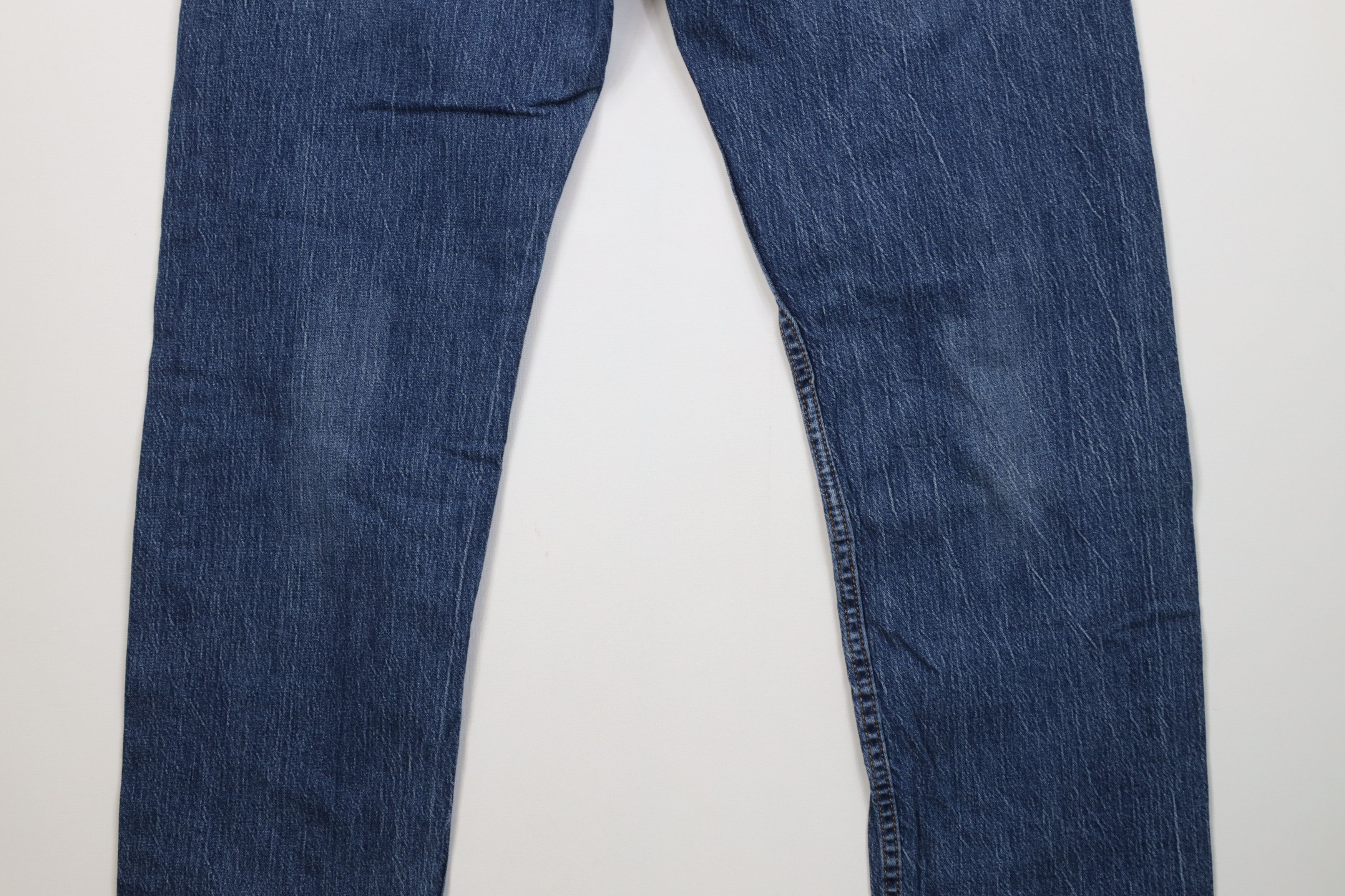 Levi's Vintage Y2K Levis 505 Regular Fit Straight Leg Jeans Blue Size US 38 / EU 54 - 12 Thumbnail