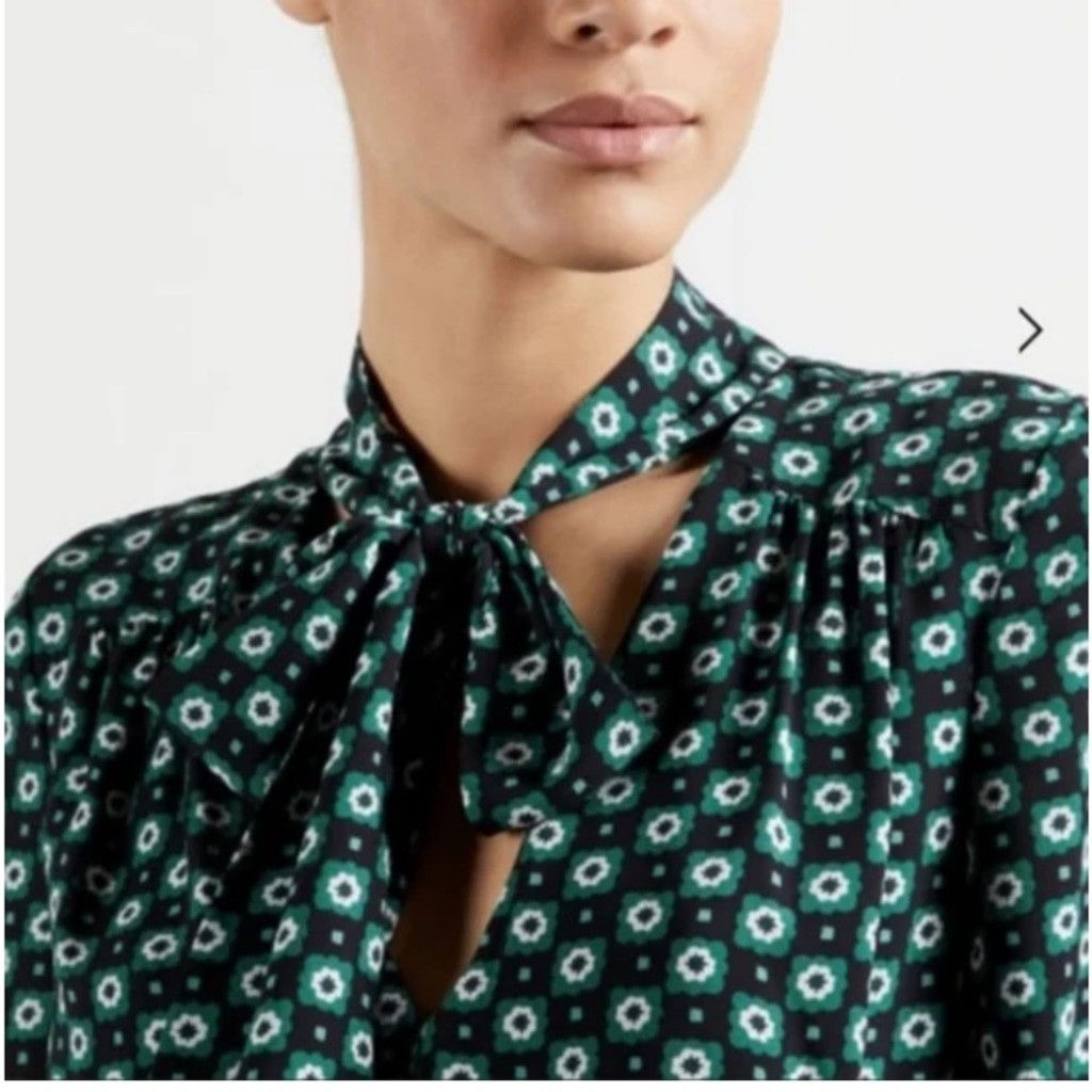 Ted Baker TED BAKER Dolley 70’s Print Mini Dress Size L / US 10 / IT 46 - 4 Thumbnail