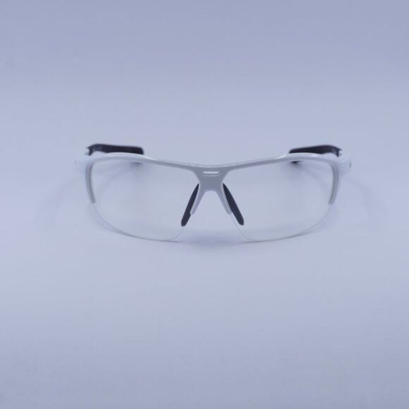 Nike Nike RUN X2 D 101 Sunglasses White/Black Shield Frame, Clear Size ONE SIZE - 2 Thumbnail