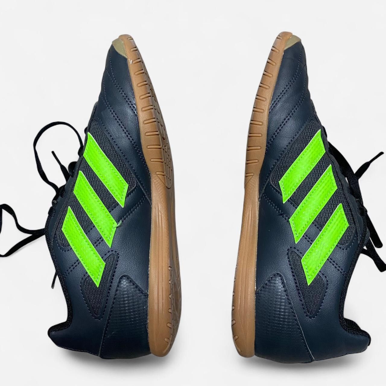 Adidas Adidas Sala grey and green low top sneakers Size US 8.5 / EU 41-42 - 5 Thumbnail