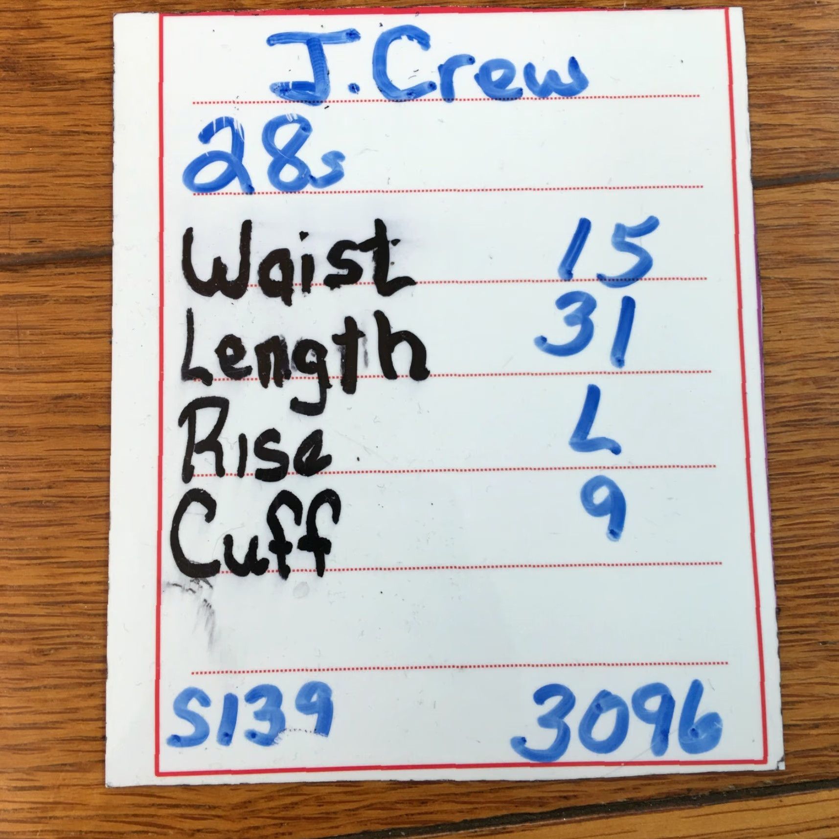 J.Crew J.Crew Womens Jeans Bootcut Blue Denim 28S 30x31 Low Rise Comfort 5-Pocket Ladies Regular Belt Loops Spring Summer Fall Winter Size 28" / US 6 / IT 42 - 7 Thumbnail