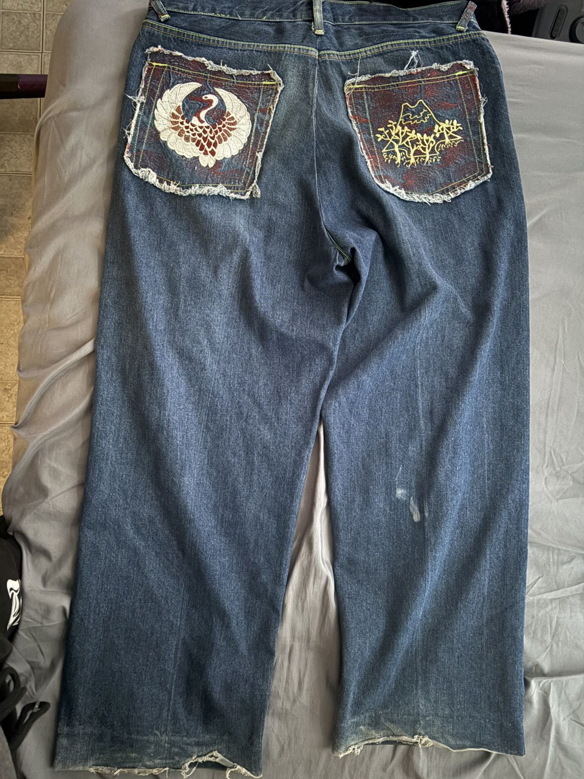 Red Monkey dark blue red monkey jeans Size US 38 / EU 54 - 5 Thumbnail