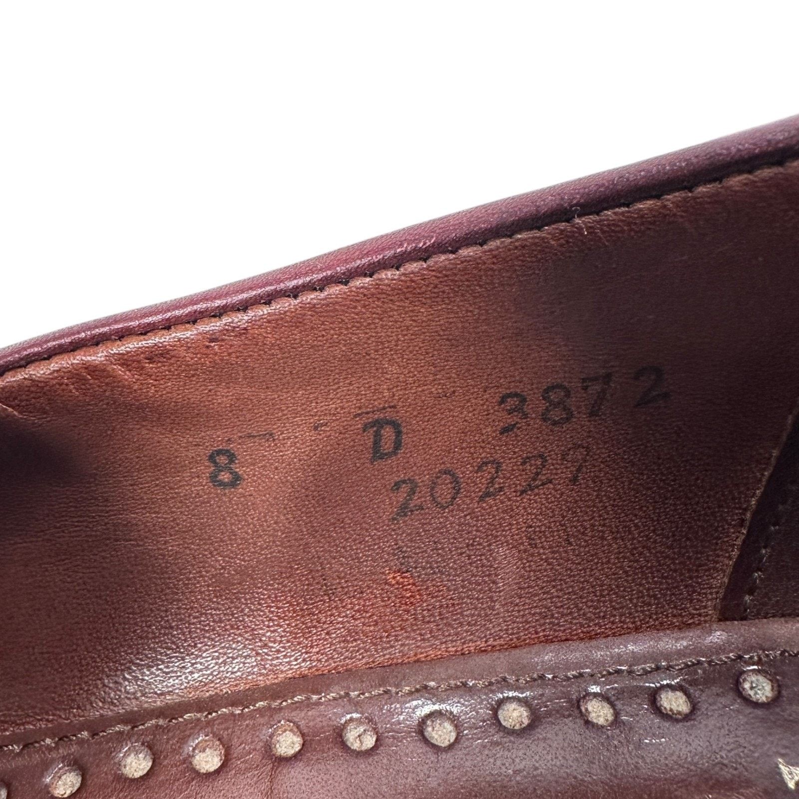 Allen Edmonds Allen Edmonds Presidio Penny Loafers Men 8 D Brown Burgundy Size US 8 / EU 41 - 8 Thumbnail