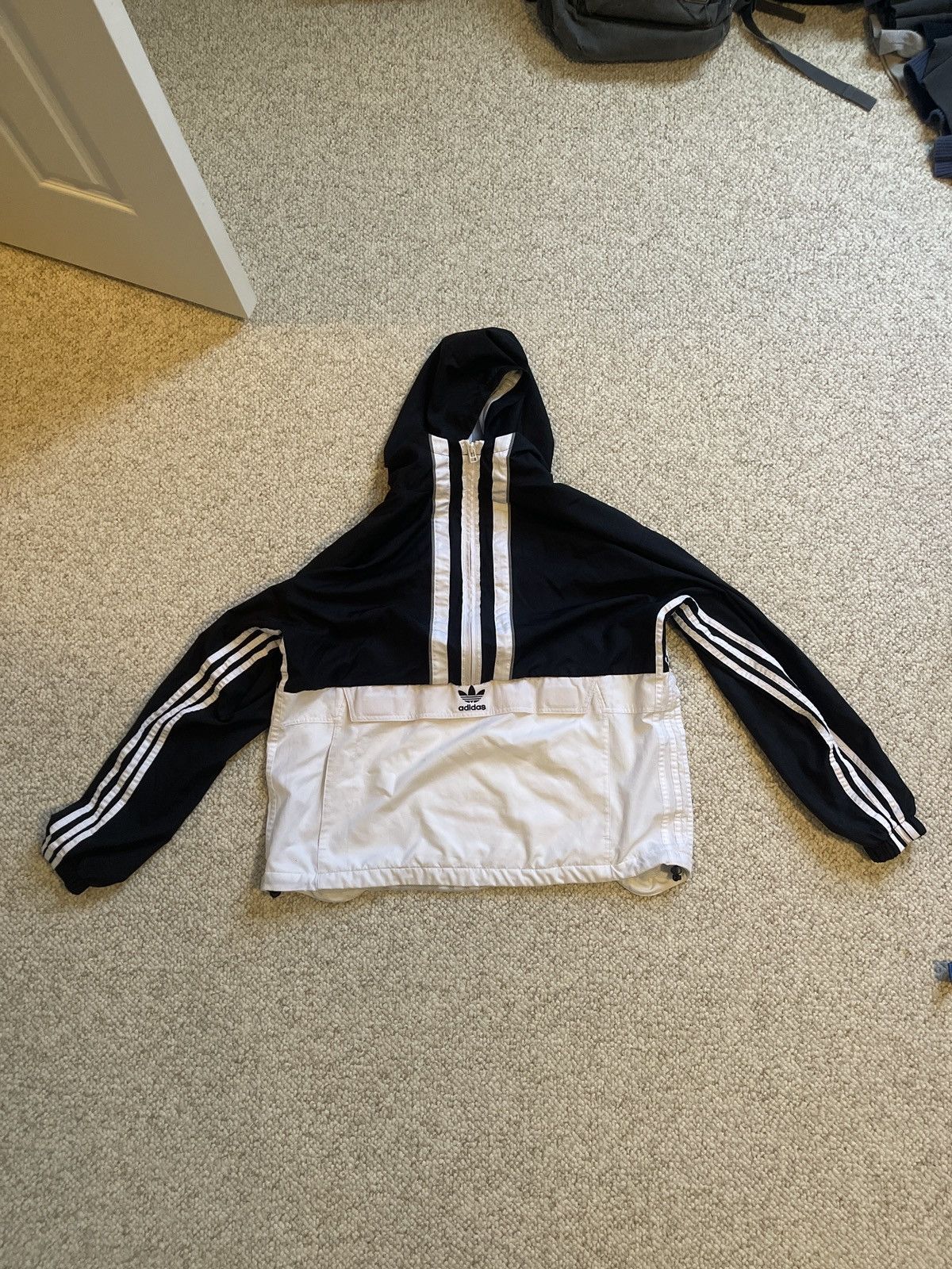Adidas Adidas half zip anorka windbreaker jacket Size US M / EU 48-50 / 2 - 1 Thumbnail