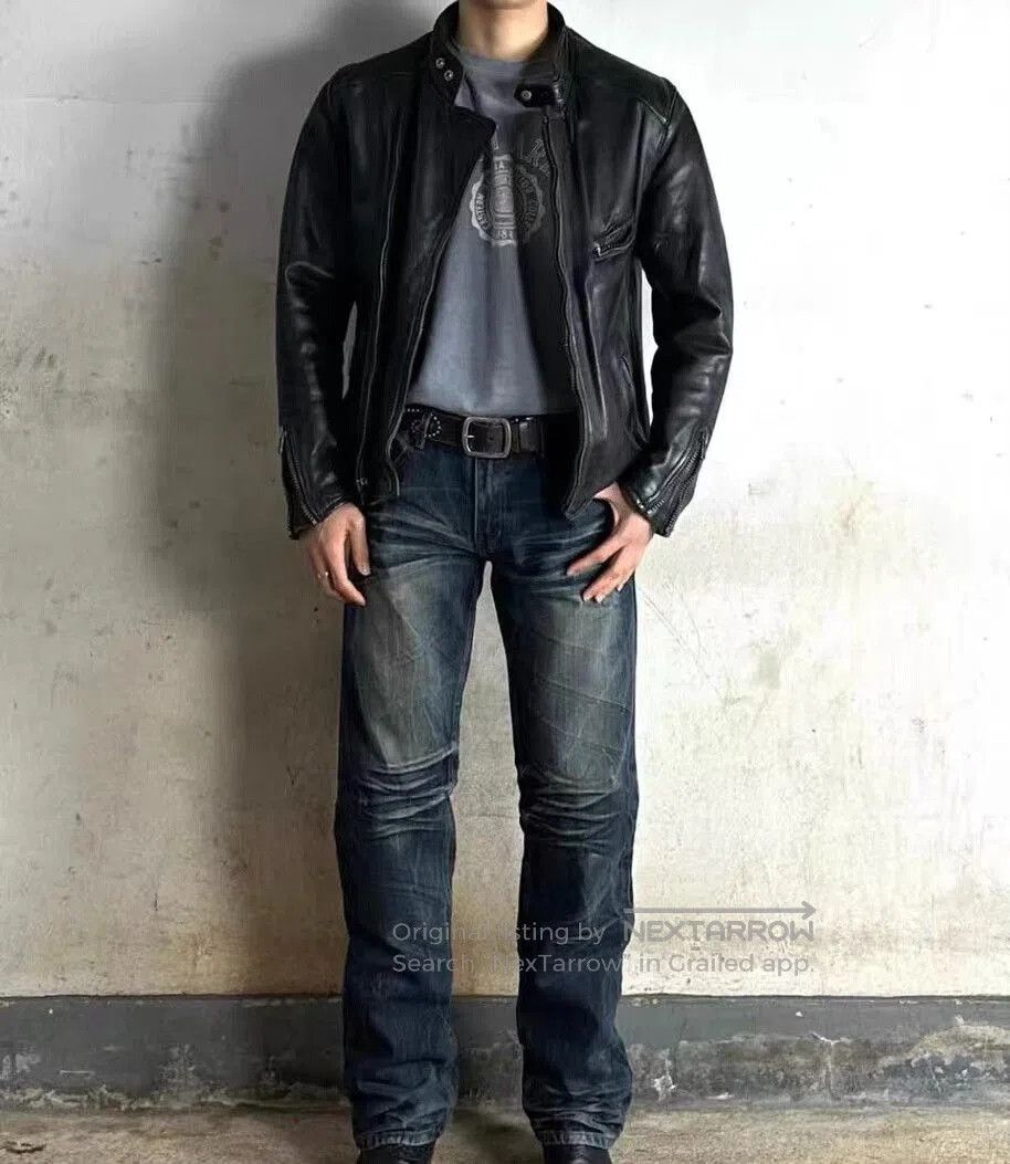 Harley Davidson Vintage Harley Davidson Leather Jacket. Size US L / EU 52-54 / 3 - 8 Thumbnail