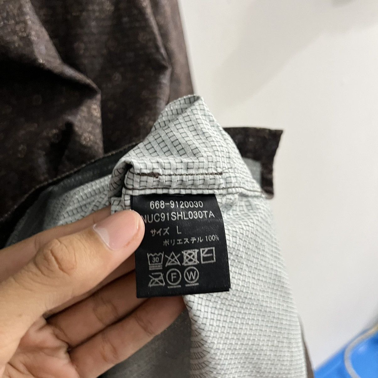 Japanese Brand Nano Universe - Pattern Longsleeve Button Up Size US M / EU 48-50 / 2 - 5 Thumbnail