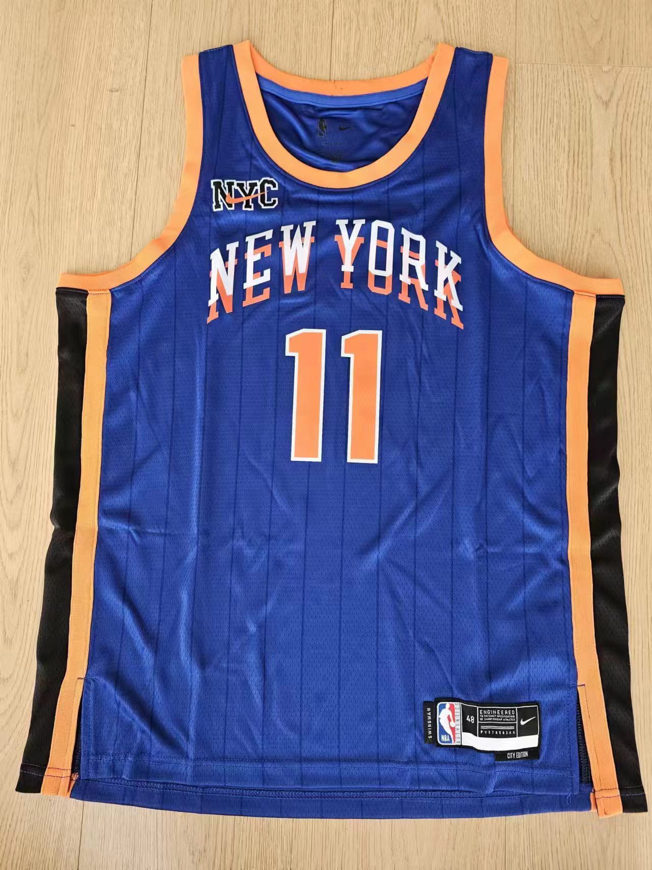 NBA New York Knicks #11 Jalen Brunson Jersey Size US L / EU 52-54 / 3 - 2 Thumbnail