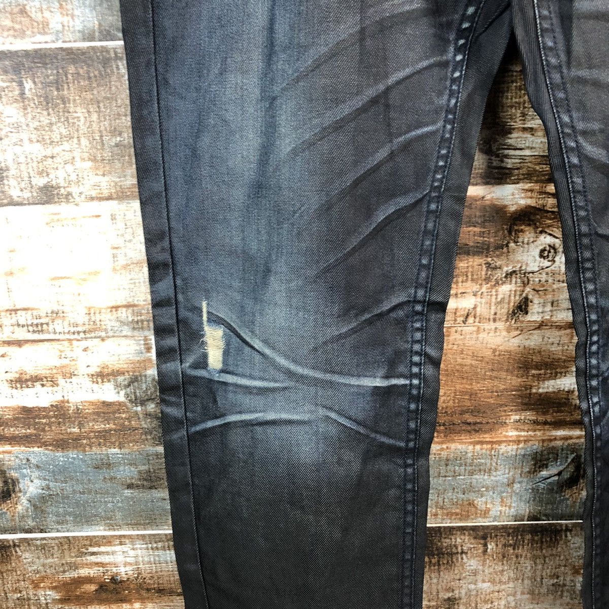 Japanese Brand DLL Osaka Big Train Blue Denim Pants #C095 Size US 38 / EU 54 - 9 Thumbnail