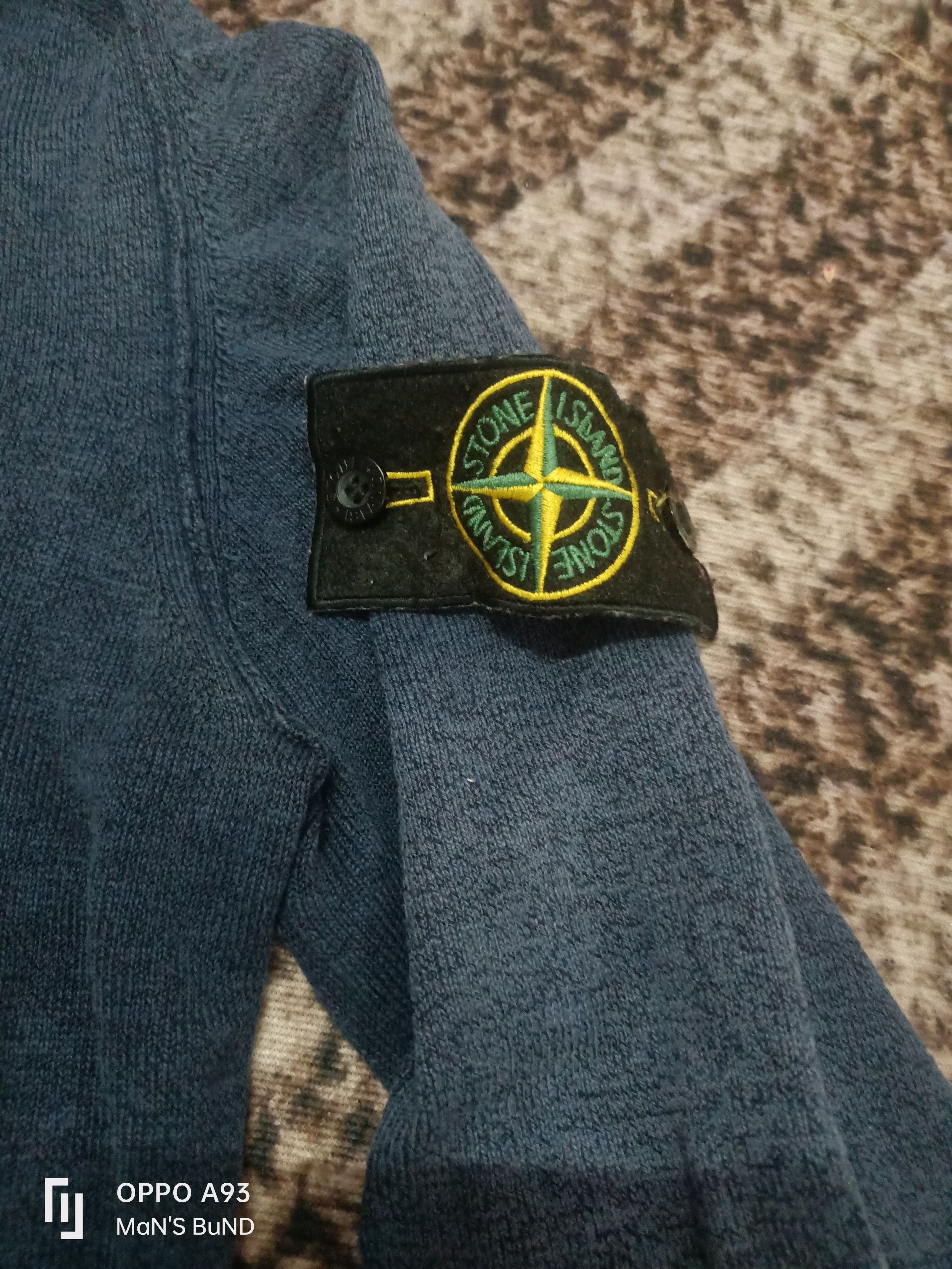Stone Island Distressed STONE ISLAND 2013 Foldout Hood Full Zip Size US L / EU 52-54 / 3 - 4 Thumbnail