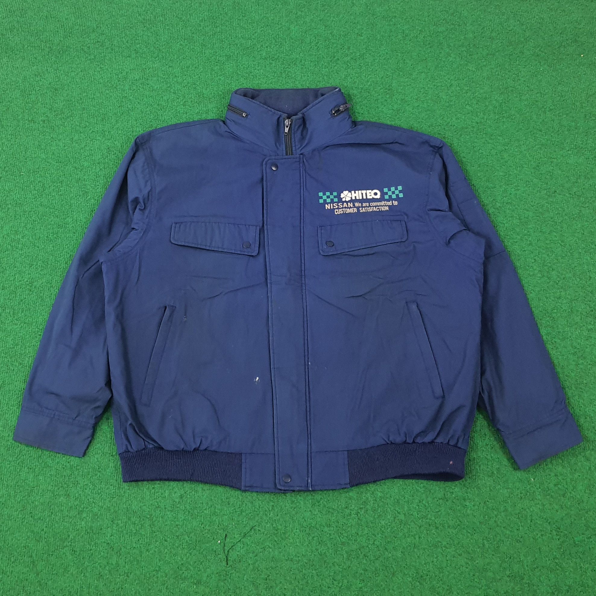 Japanese Brand × Vintage Vintage NISSAN Racing Team Japan Motorsports Jacket Size US XL / EU 56 / 4 - 3 Thumbnail