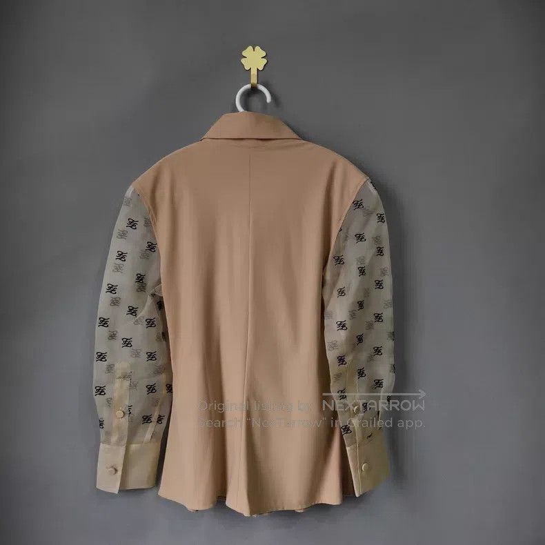 Fendi Fendi F Printed Patchwork Shirt Size XXS / US 00 / IT 34 - 2 Thumbnail