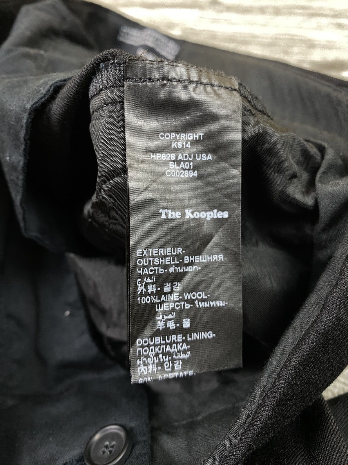 The Kooples The Kooples Black Cotton Pant Size 32" / US 10 / IT 46 - 6 Thumbnail