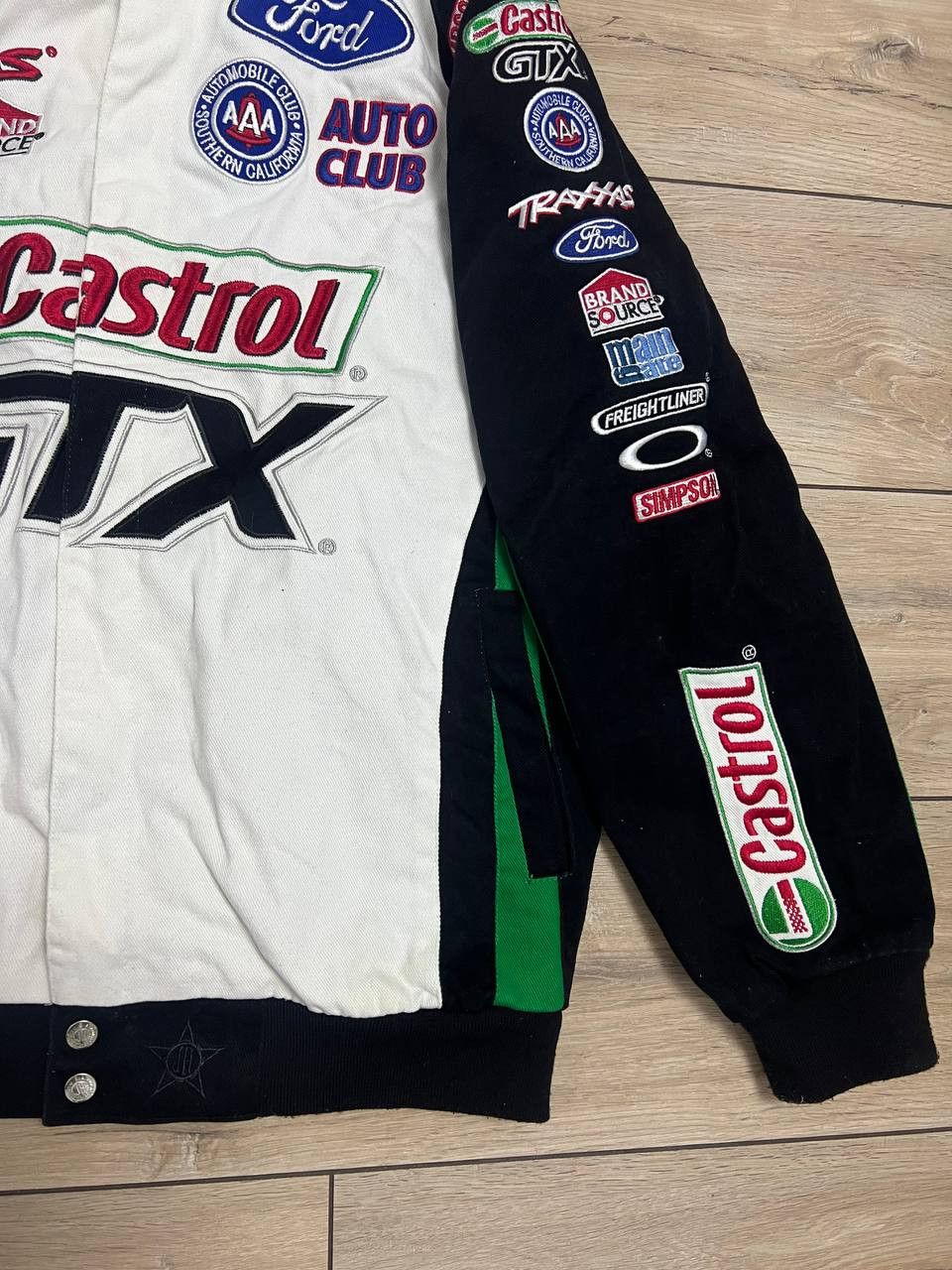 JH Design × Vintage Men Castor GTX JH Design NASCAR Jacket Racing Vintage 2XL Size US XXL / EU 58 / 5 - 10 Thumbnail