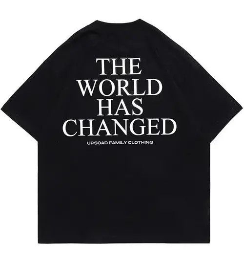 Individualized Shirts Harajuku Earth Hand Graphic Print Oversized Tshirt Size US M / EU 48-50 / 2 - 2 Thumbnail