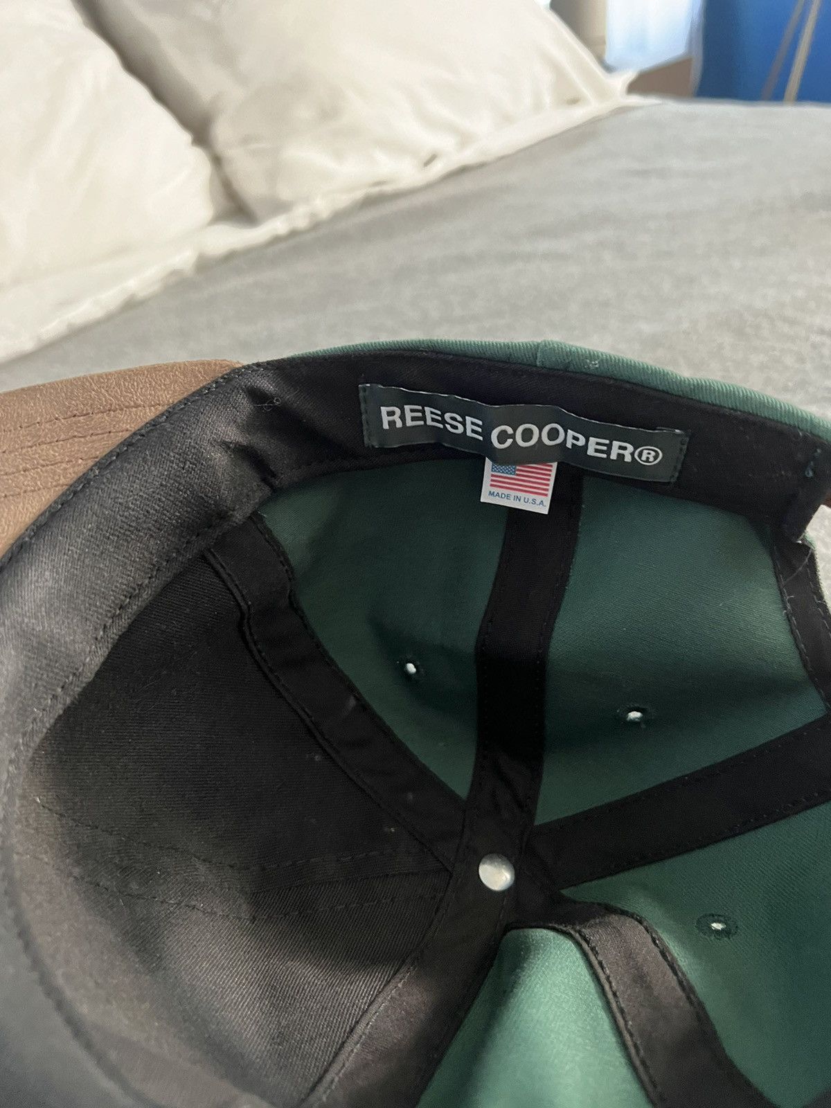 Reese Cooper Reese Cooper Hat with leather trim Size ONE SIZE - 3 Thumbnail