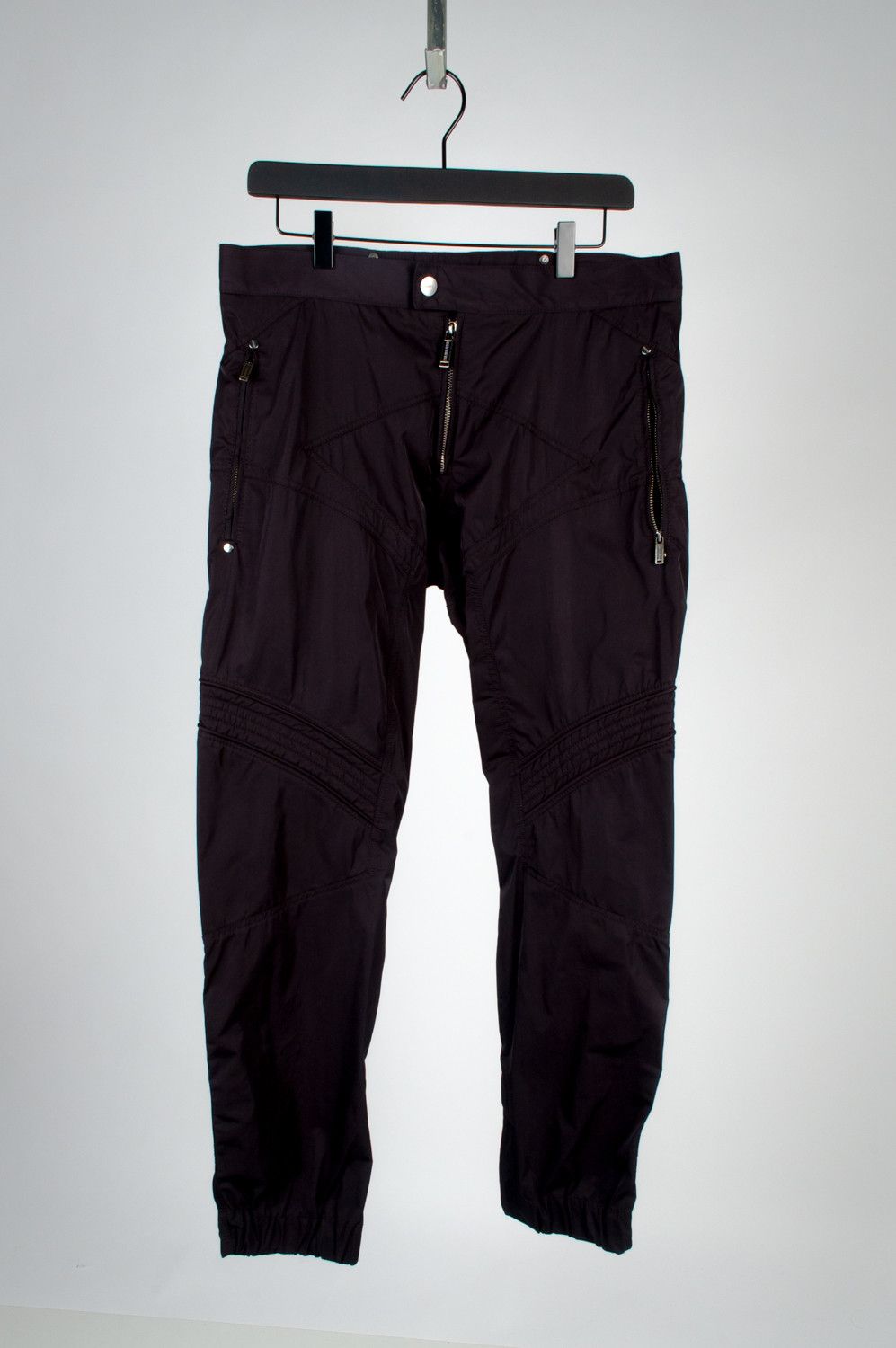image of Dirk Bikkembergs Black Biker Men Pants Size M H4156