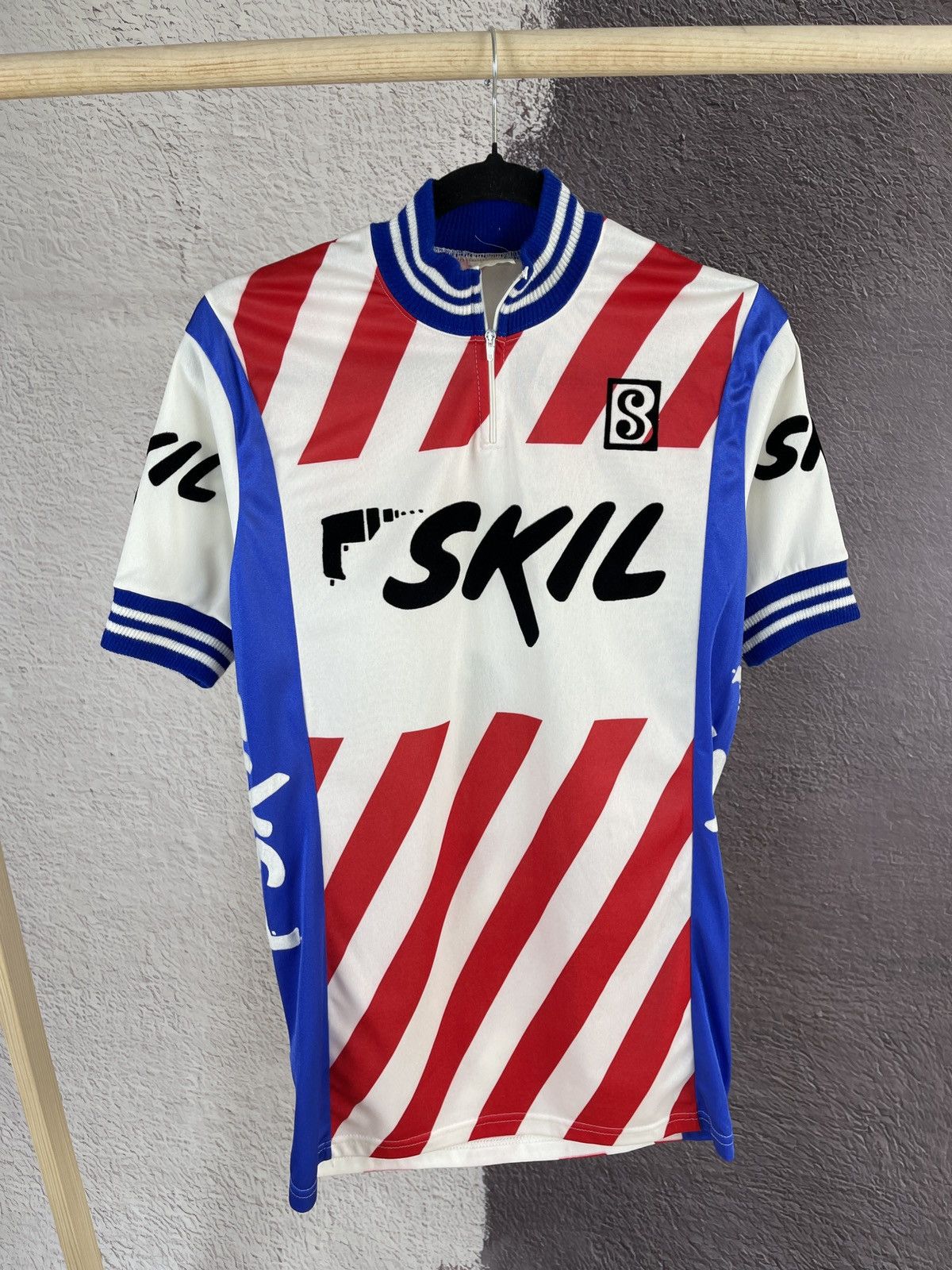 Other Skil Reydel 80s cycling jersey vintage King Kelly size M-L Size US L / EU 52-54 / 3 - 2 Thumbnail
