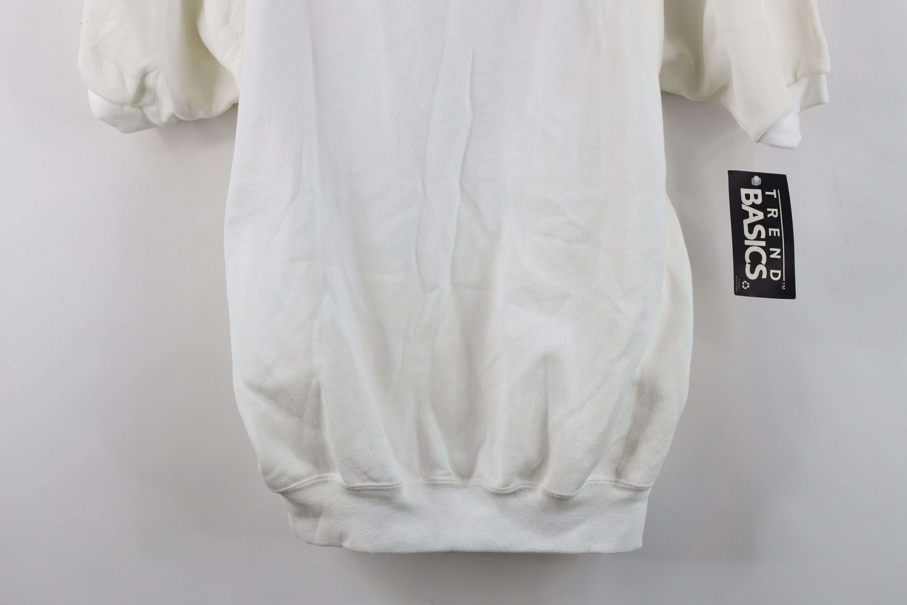 Vintage Deadstock Vintage 90s Streetwear Short Sleeve Sweatshirt USA Size US L / EU 52-54 / 3 - 3 Thumbnail