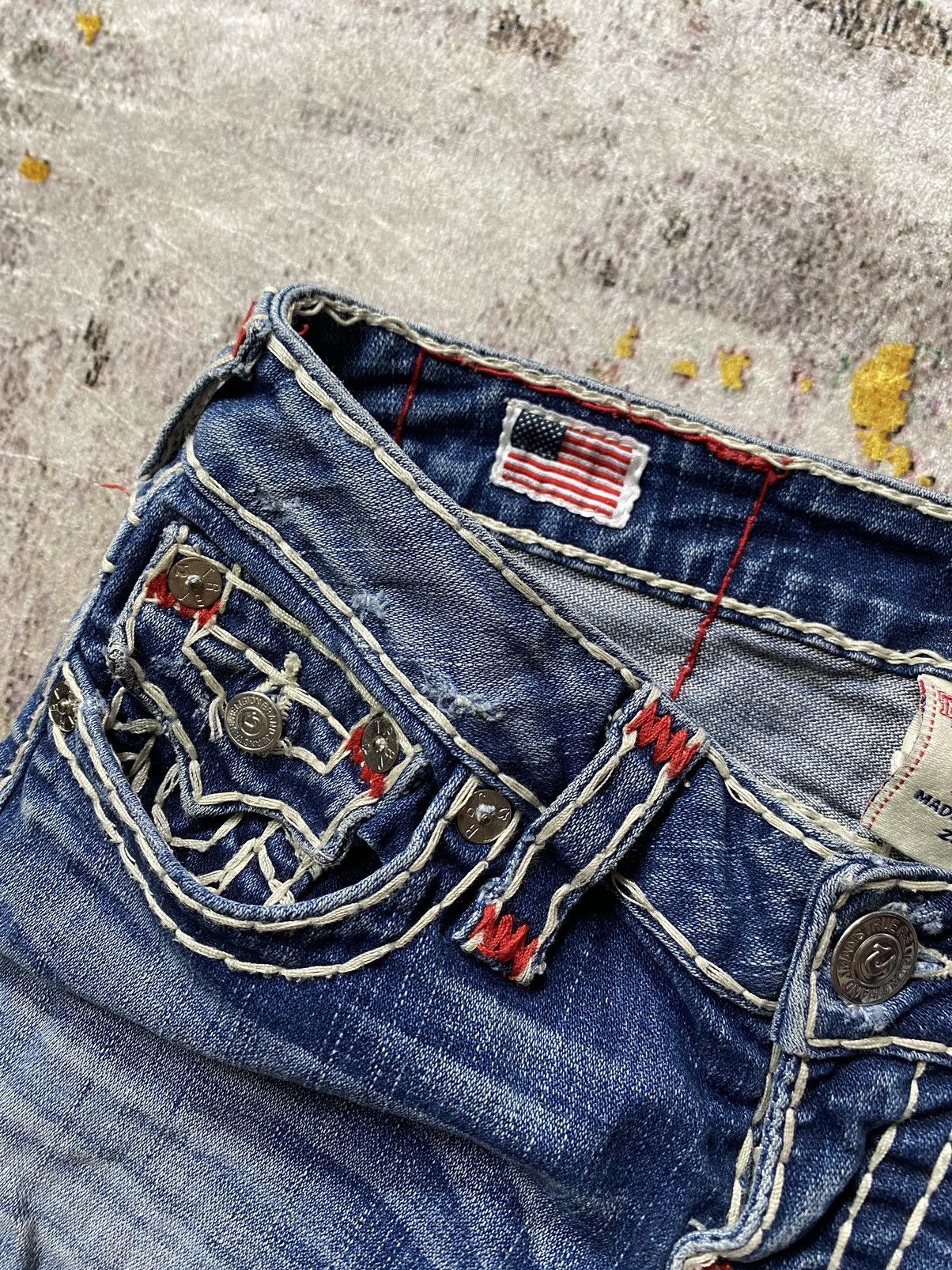 If Six Was Nine × Le Grande Bleu (L.G.B.) × True Religion Y2K True Religion Size US 28 / EU 44 - 6 Thumbnail