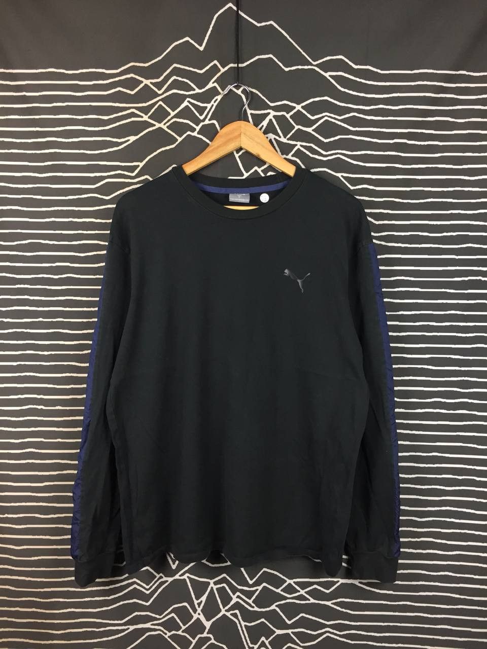 Puma Puma Sportswear Textured Sleeve Panels Long Sleeve Tee Size US L / EU 52-54 / 3 - 2 Thumbnail