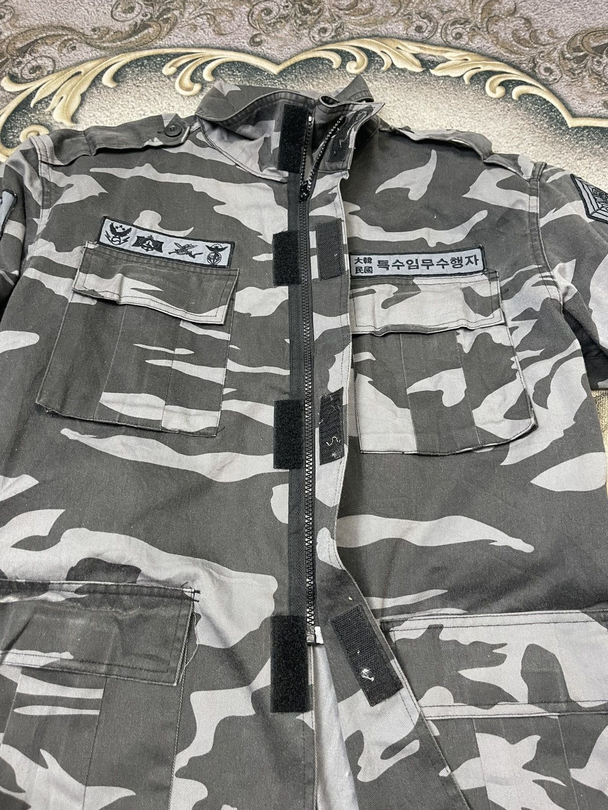 Other Vintage Army Combat Uniform S.Korea Camouflage Size US L / EU 52-54 / 3 - 8 Thumbnail
