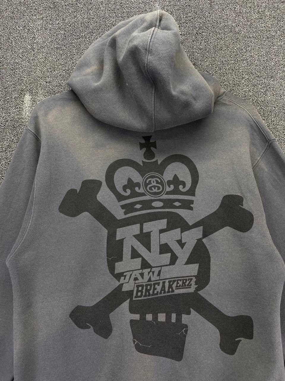Stussy Vintage Stussy NY Jaw Breakerz Hoodie Sweatshirt Size US S / EU 44-46 / 1 - 5 Thumbnail